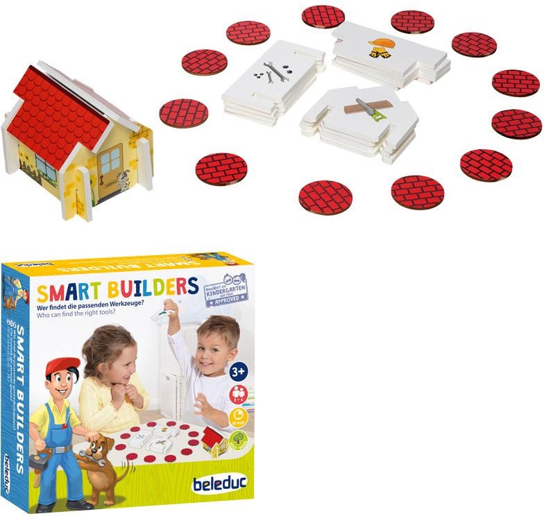beleduc Spiel »SMART BUILDERS«