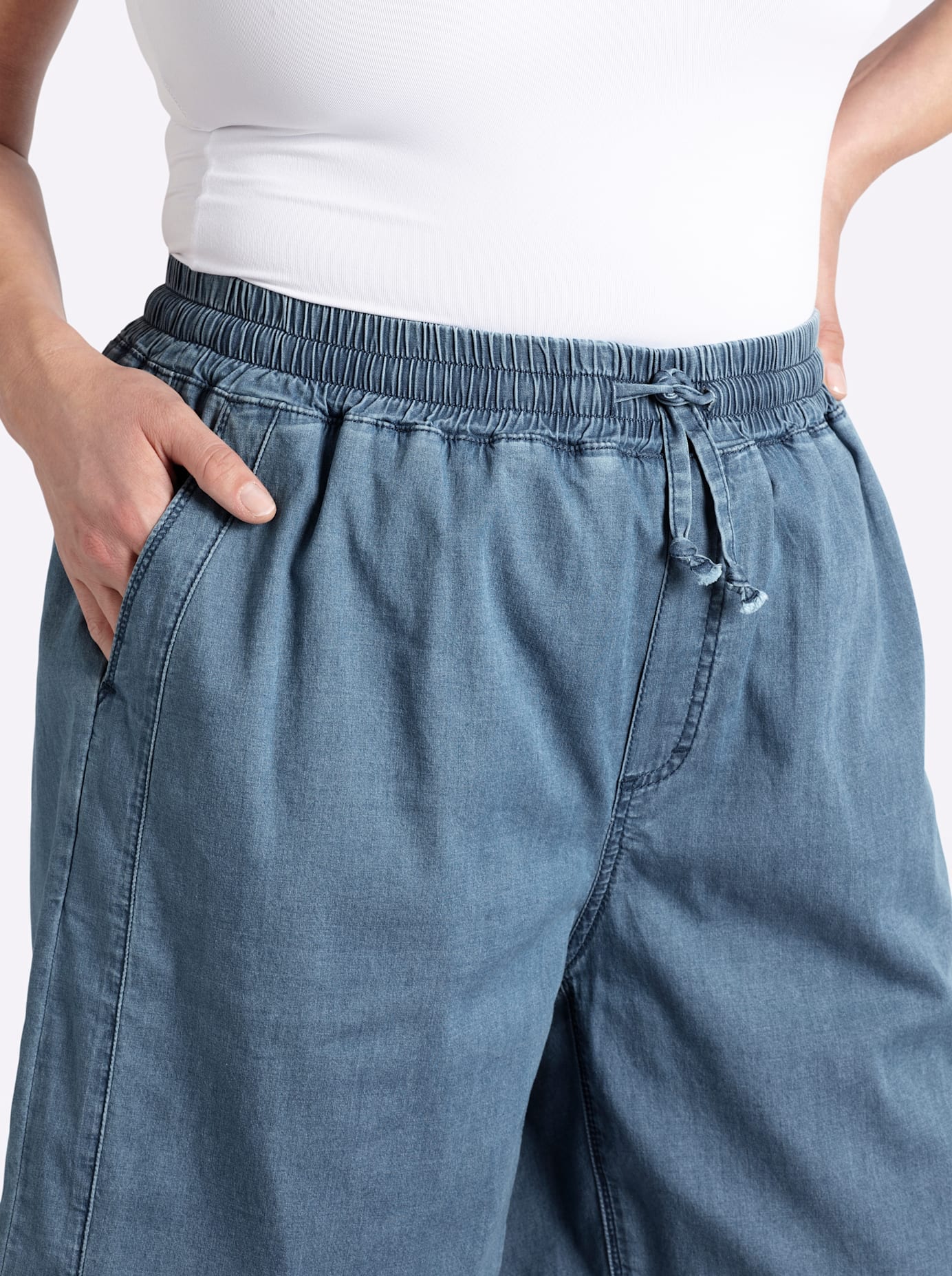 Sheego Jeansshorts 1