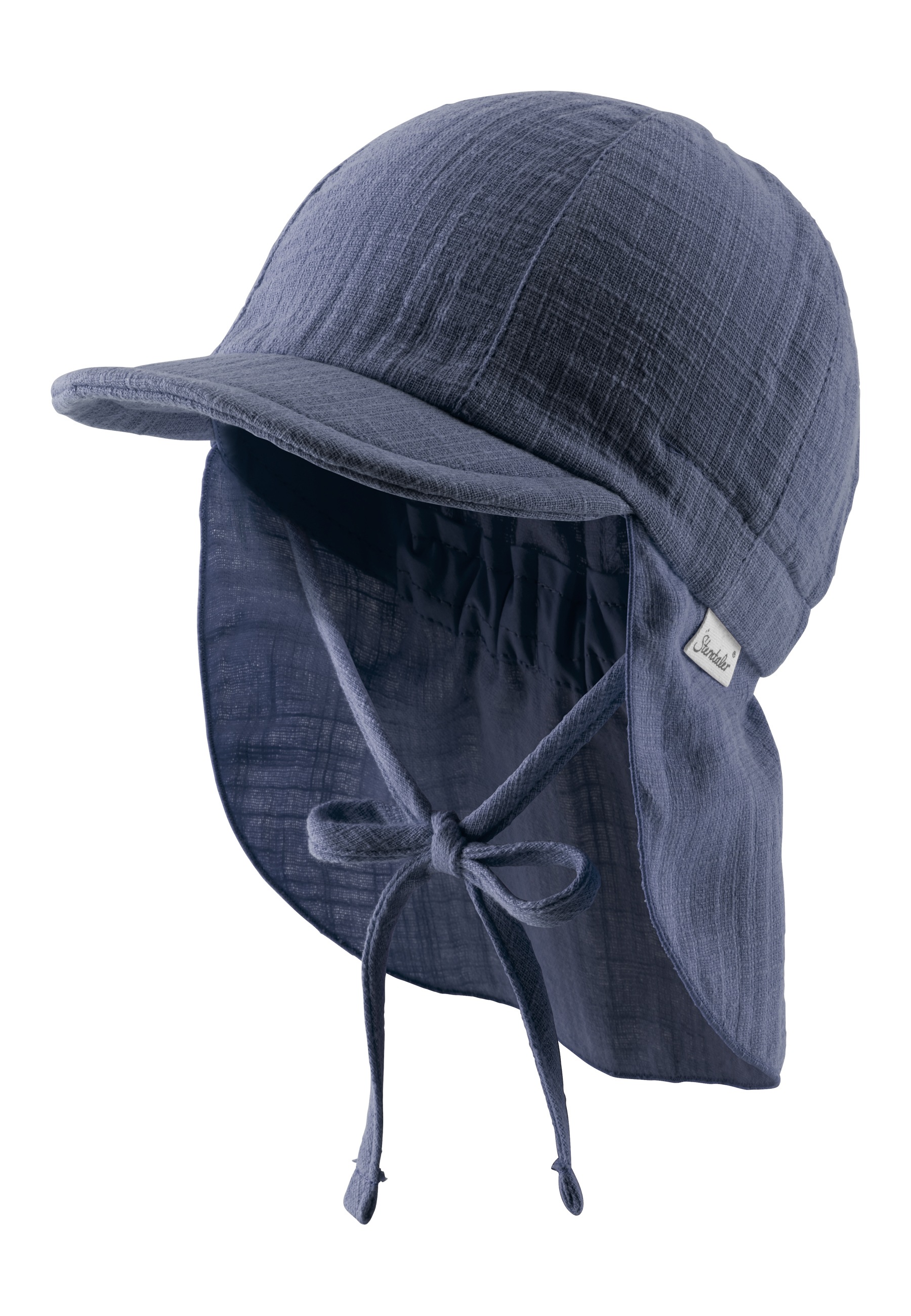 Sterntaler® Schirmmütze »Schirmmütze mit Nackenschutz uni«