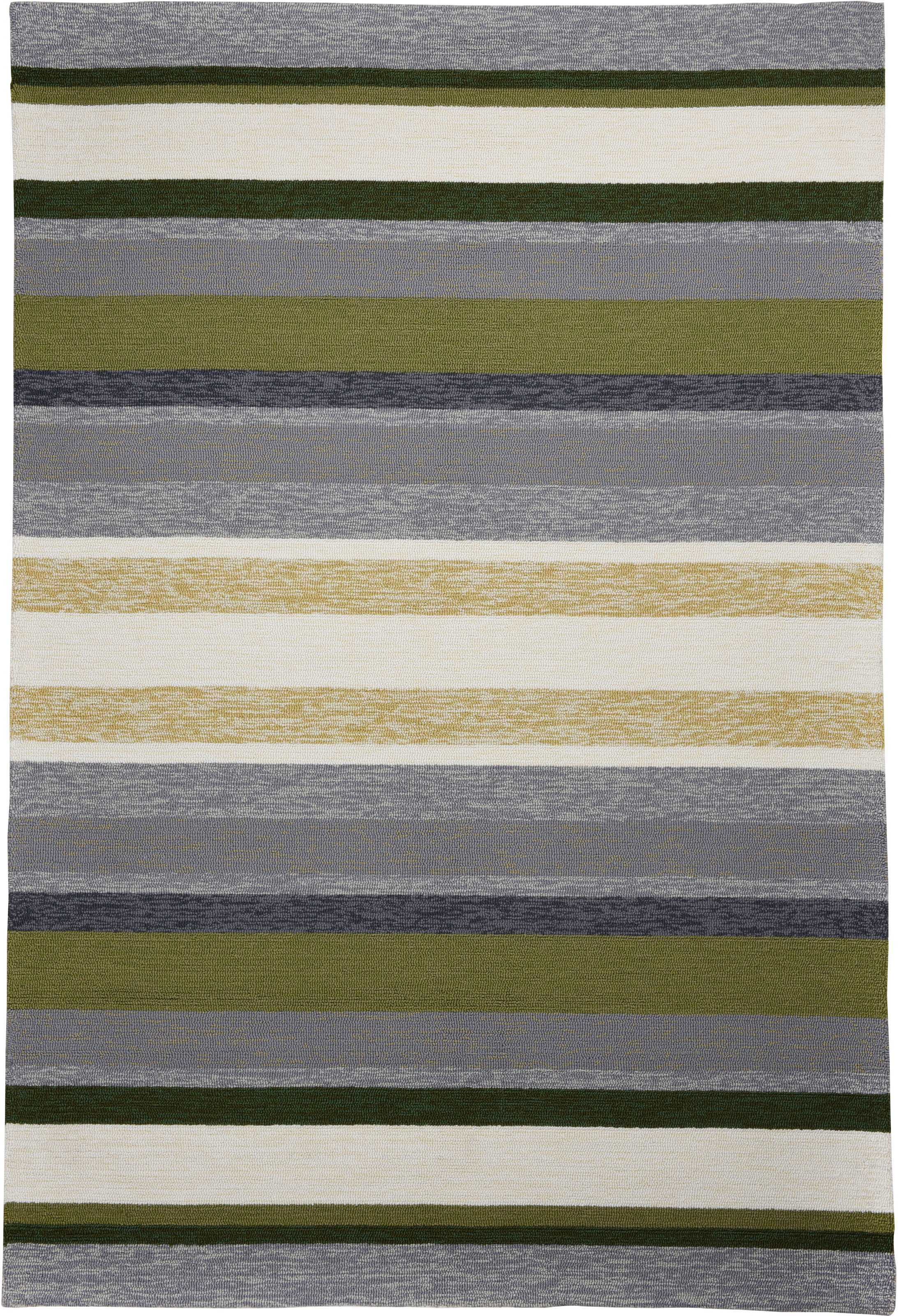 Gino Falcone Teppich »Rosetta-Stripes« rechteckig 20 mm Höhe In- und Outdoor geeignet, Wohnzimmer