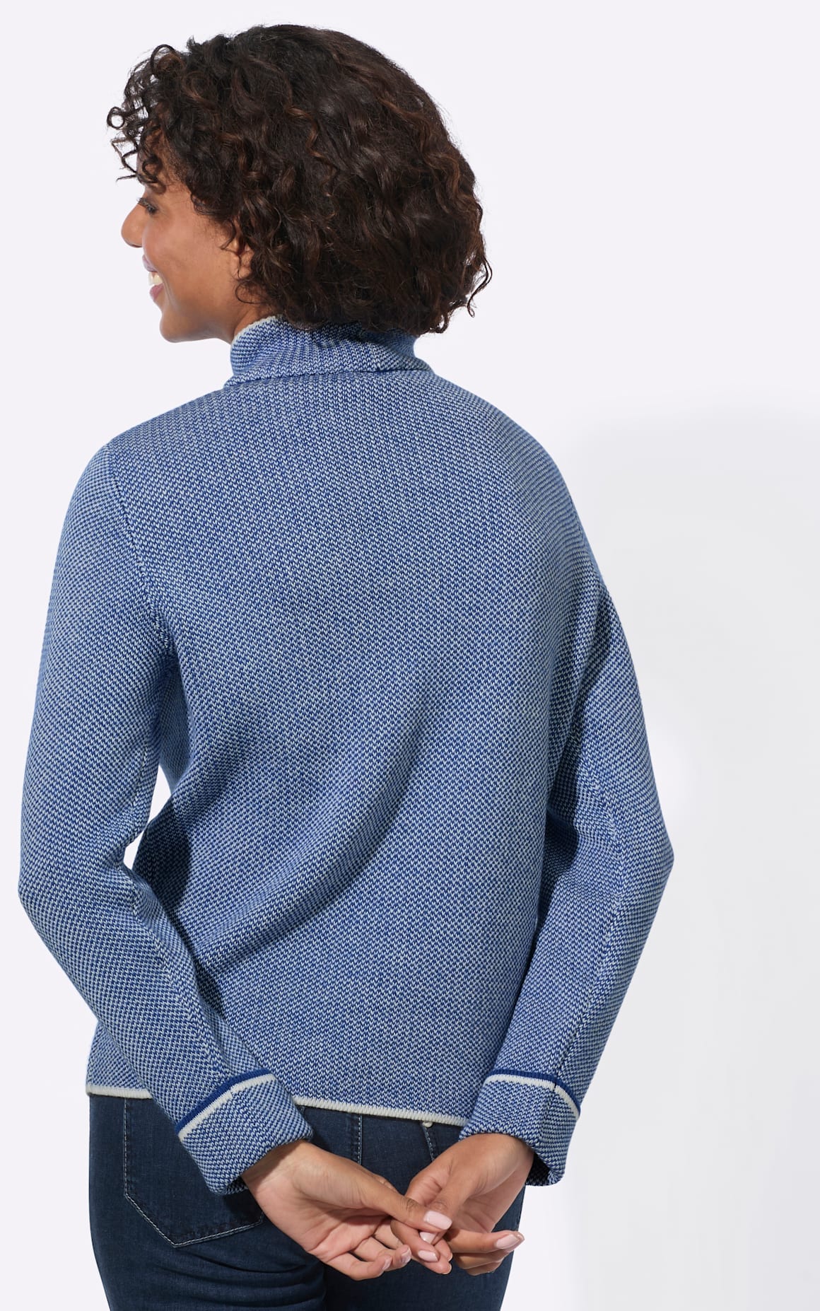 Casual Looks Stehkragenpullover »Pullover«