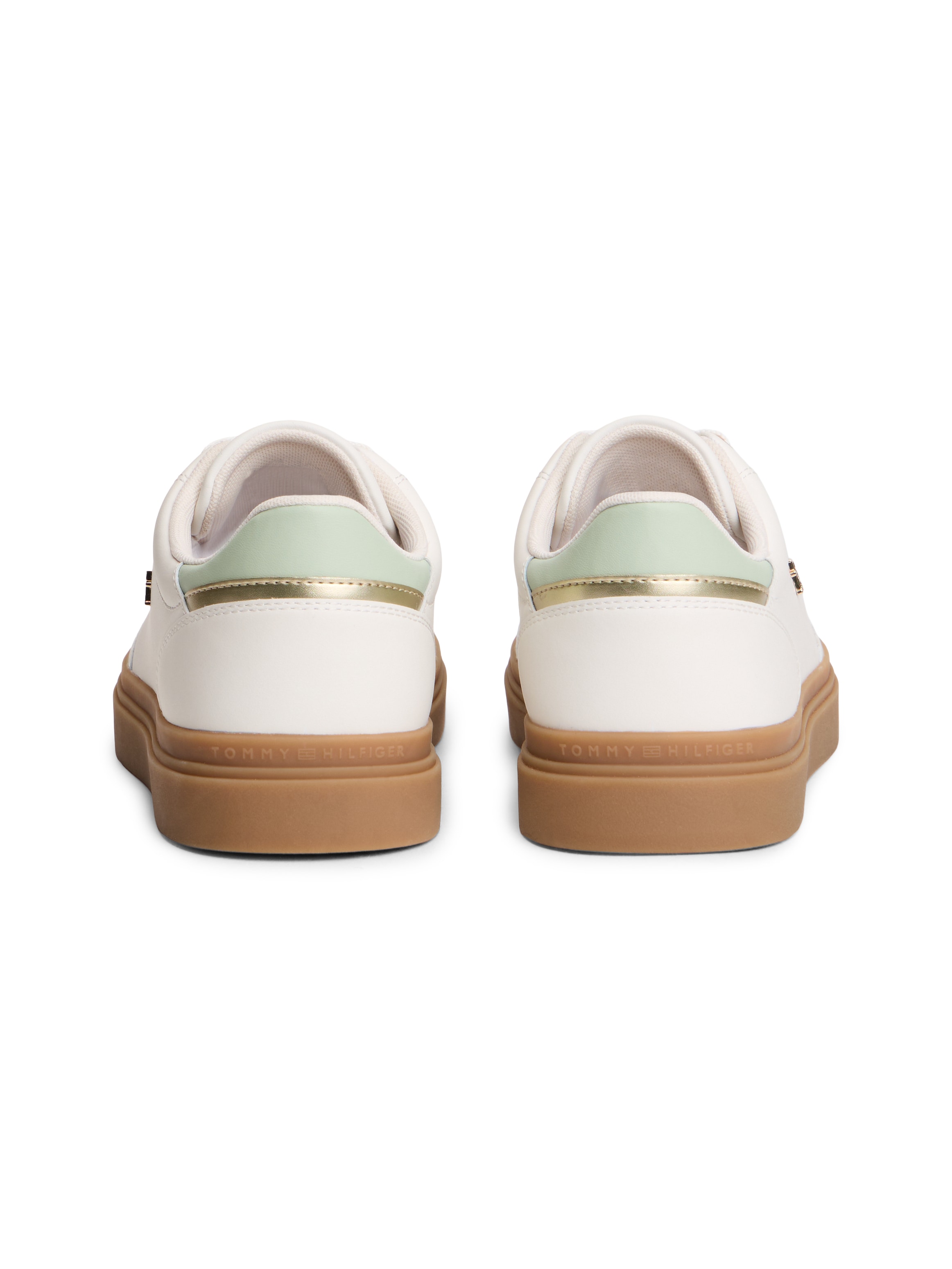 Tommy Hilfiger Plateausneaker »TH CHIC SNEAKER ELEVATED«  , Freizeitschuh, Halbschuh, Schnürschuh mit Kontrastbesätzen