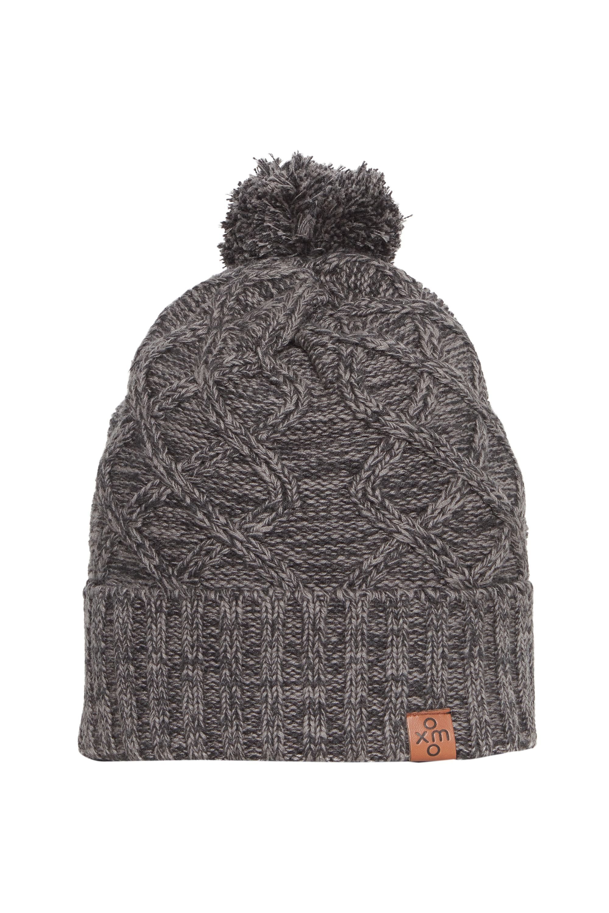OXMO Strickmütze »Strickmºtze OXPom«