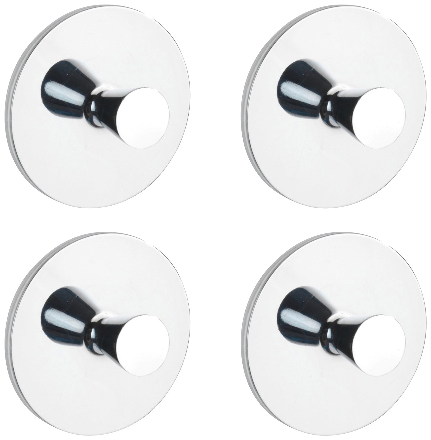 WENKO Wandhaken »Turbo-Loc®«, (Set, 4 St.)