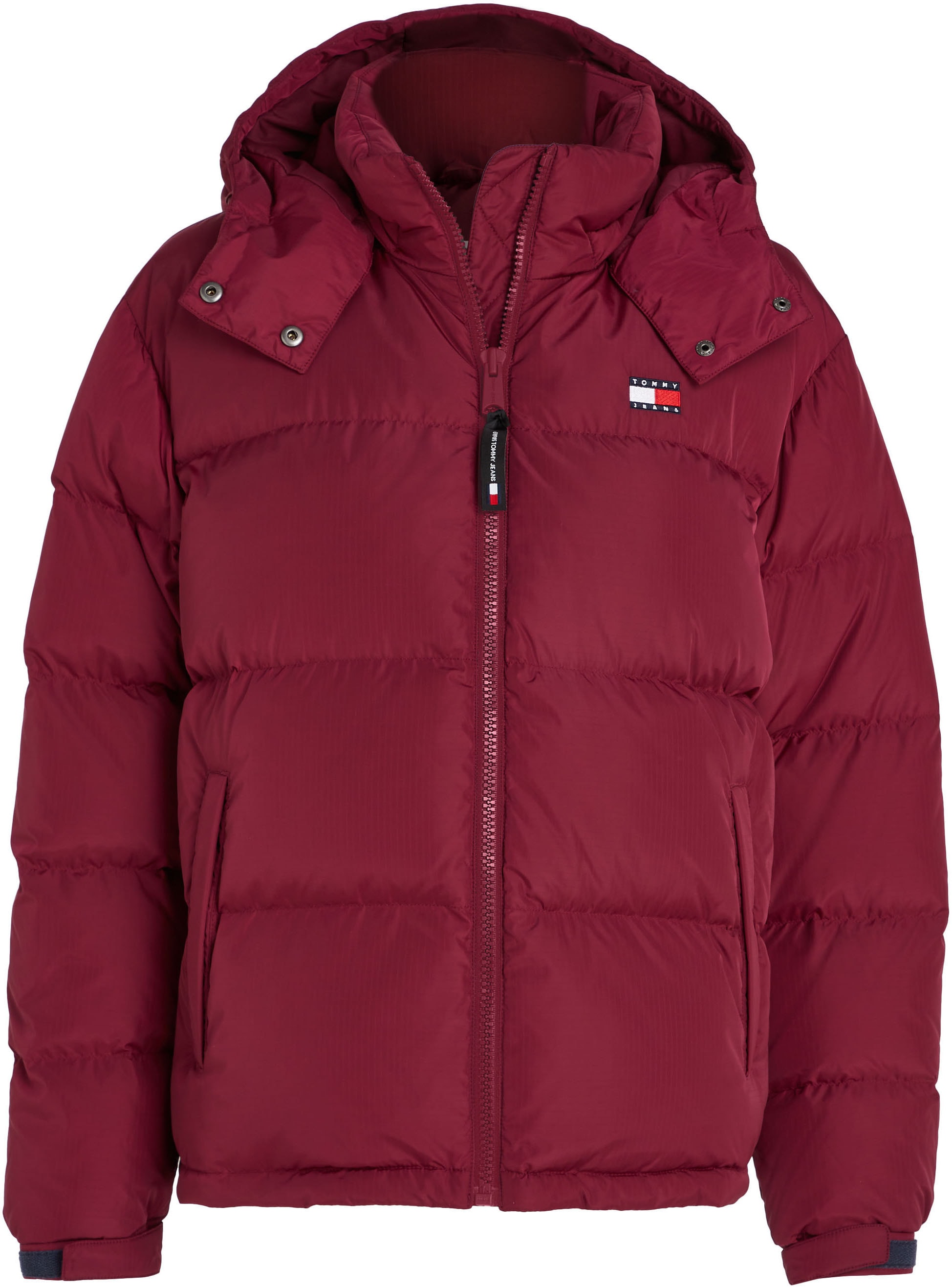 Tommy Jeans Steppjacke »TJW ALASKA PUFFER EXT«, mit Kapuze, mit Logostickereien