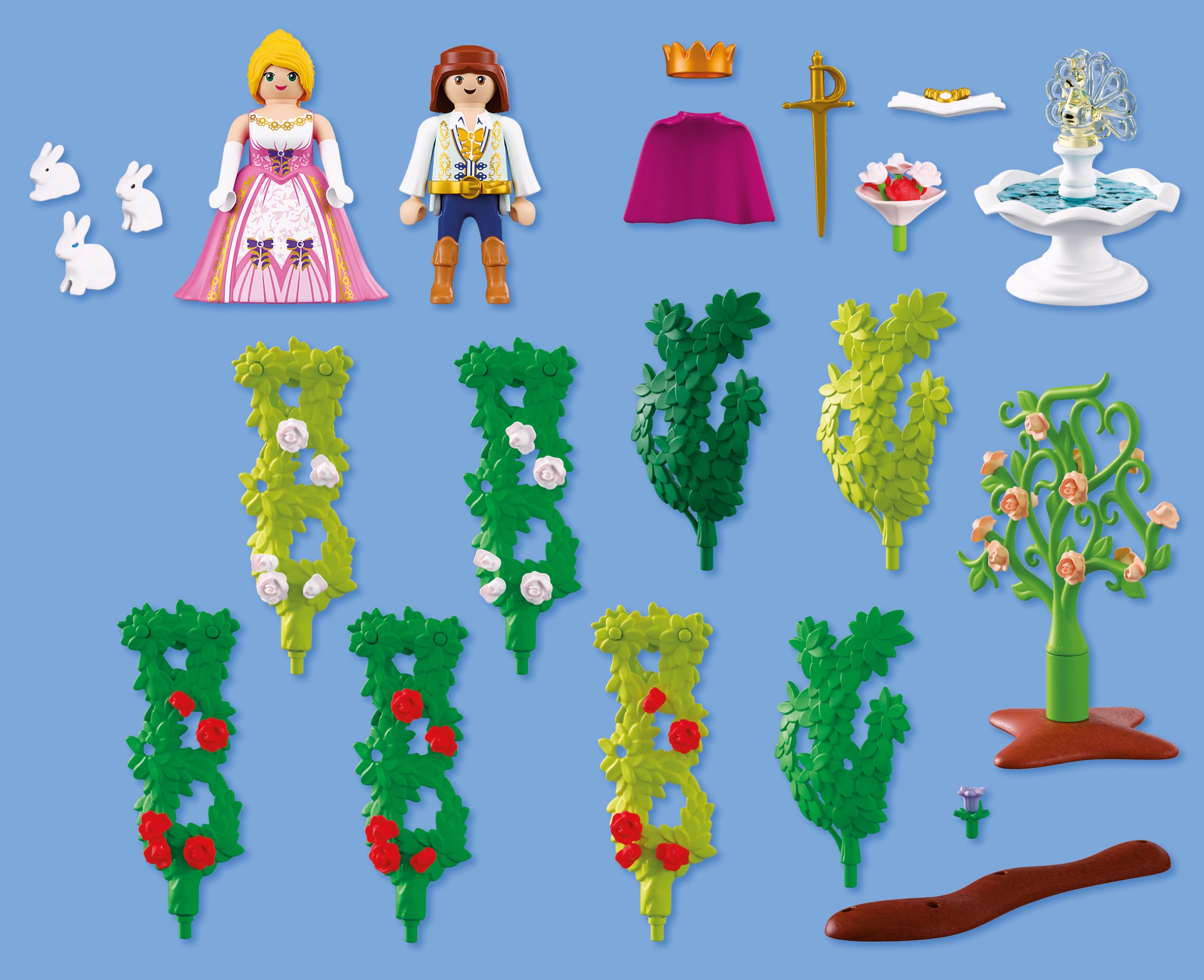 Playmobil® Konstruktions-Spielset »Königlicher Irrgarten (72053), Princess« Made in Europe