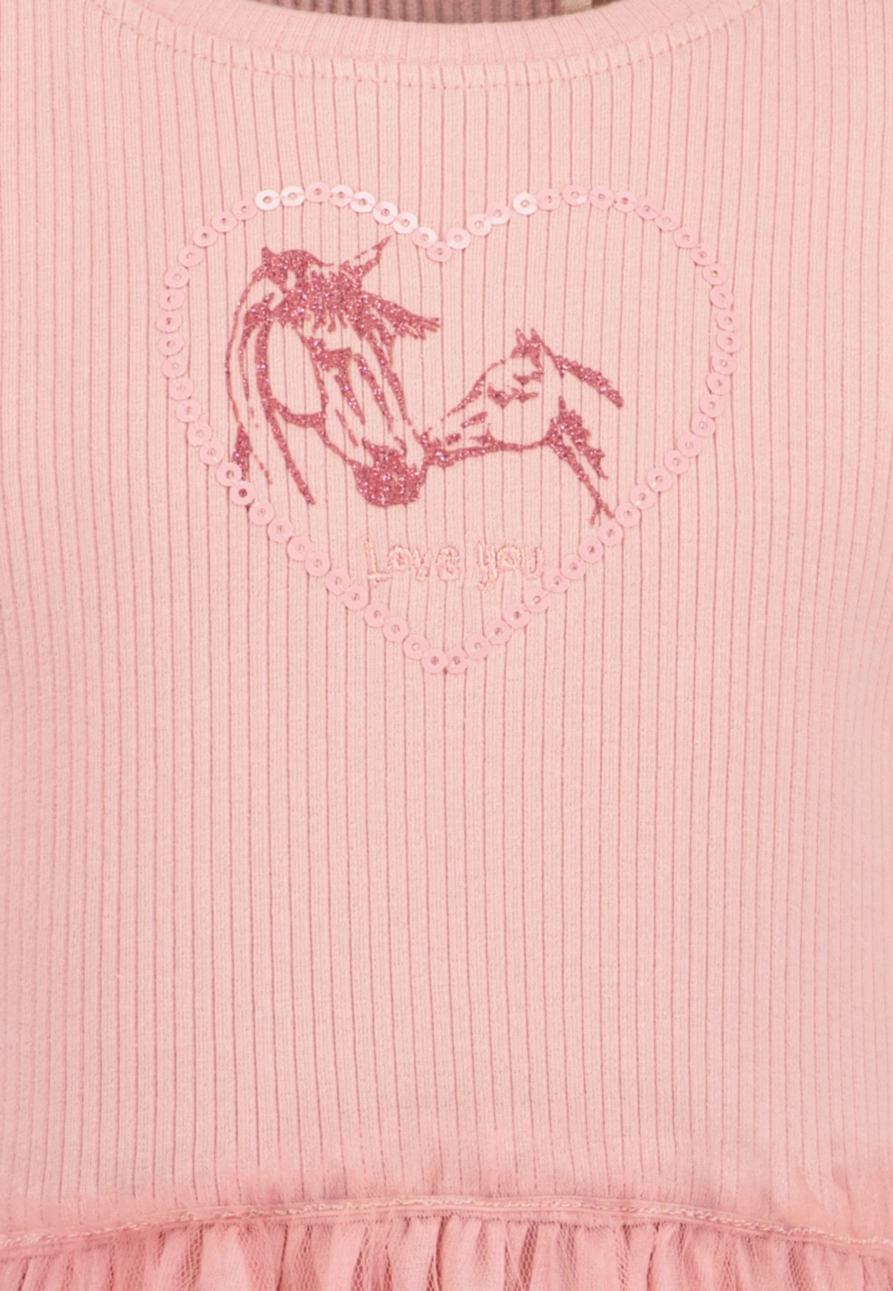 Blue Seven Jerseykleid »Blue Seven Mädchen Tüllkleid mit Pferd«