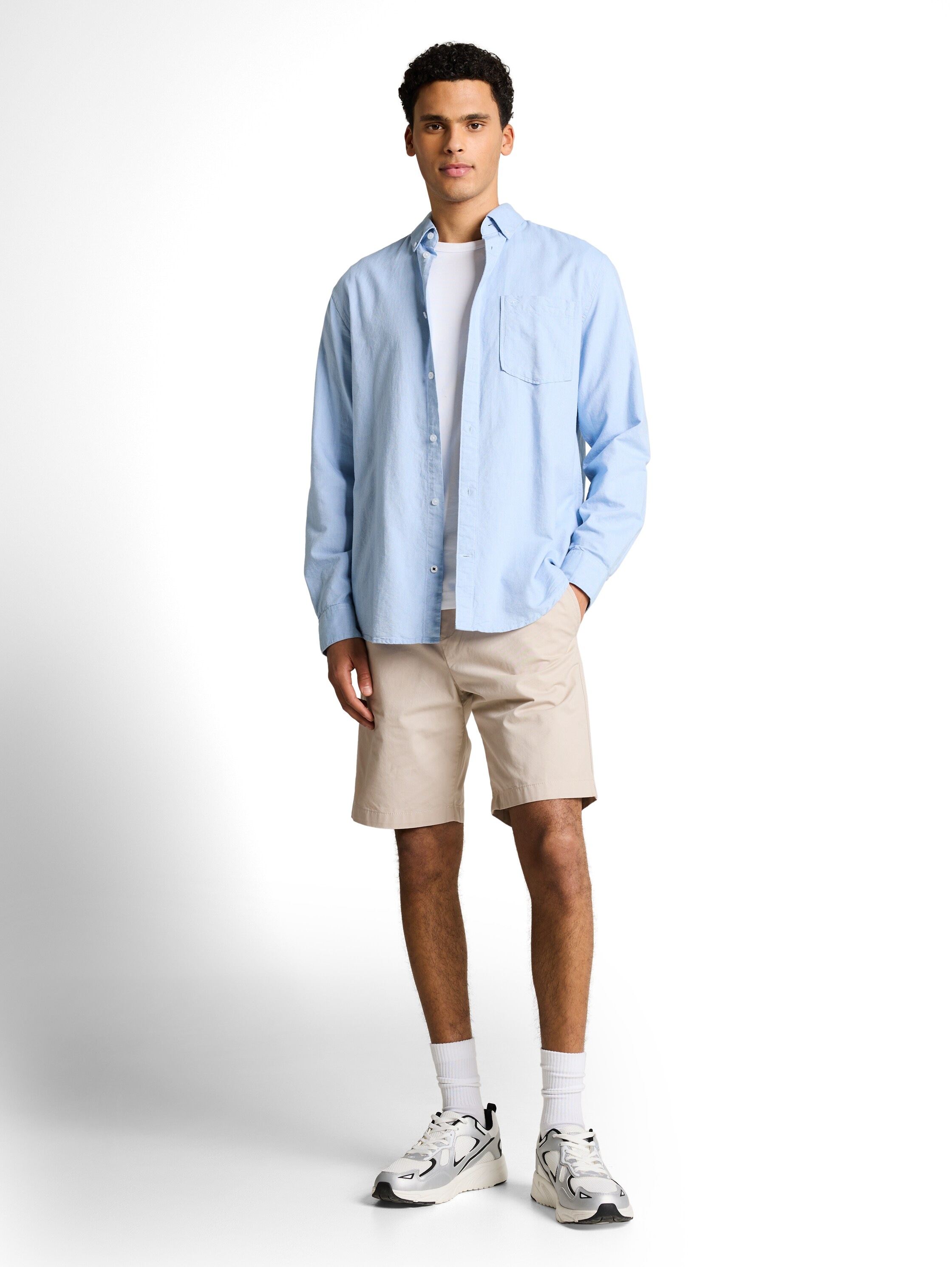 TOM TAILOR Denim Shorts  mit elastischem Bund