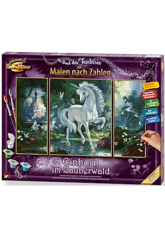 Schipper Malen nach Zahlen »Meisterklasse Triptychon - Einhorn Zauberwald«, Made in... kaufen
