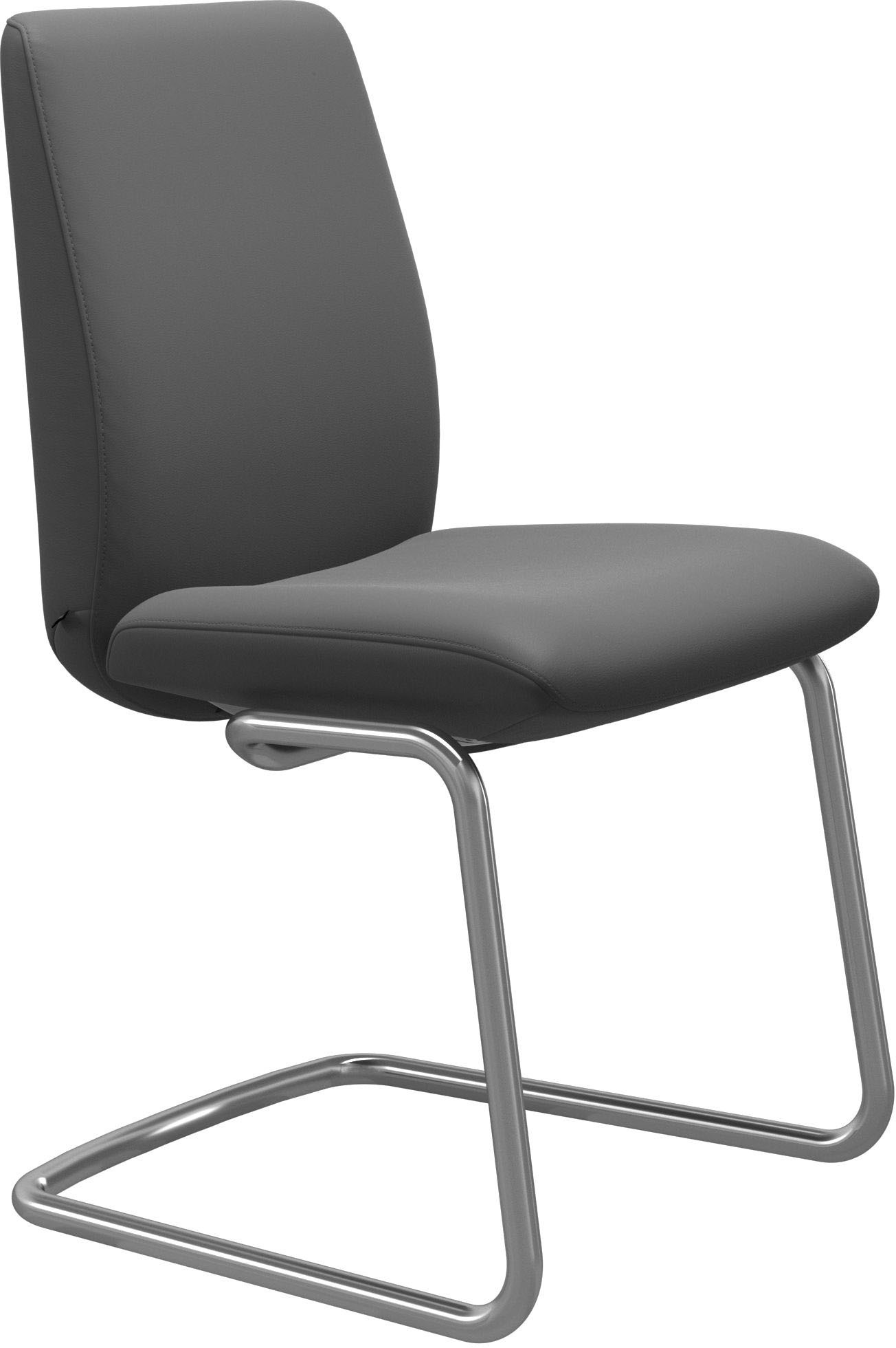 Stressless® Polsterstuhl »Laurel«, Leder BATICK, Low Back, Größe L, mit Beinen aus Stahl in Chrom matt