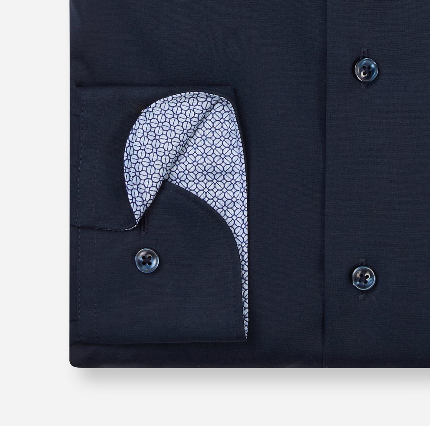 OLYMP Langarmhemd »Luxor modern fit« modern fit, Global-Kentkragen, Businesshemd