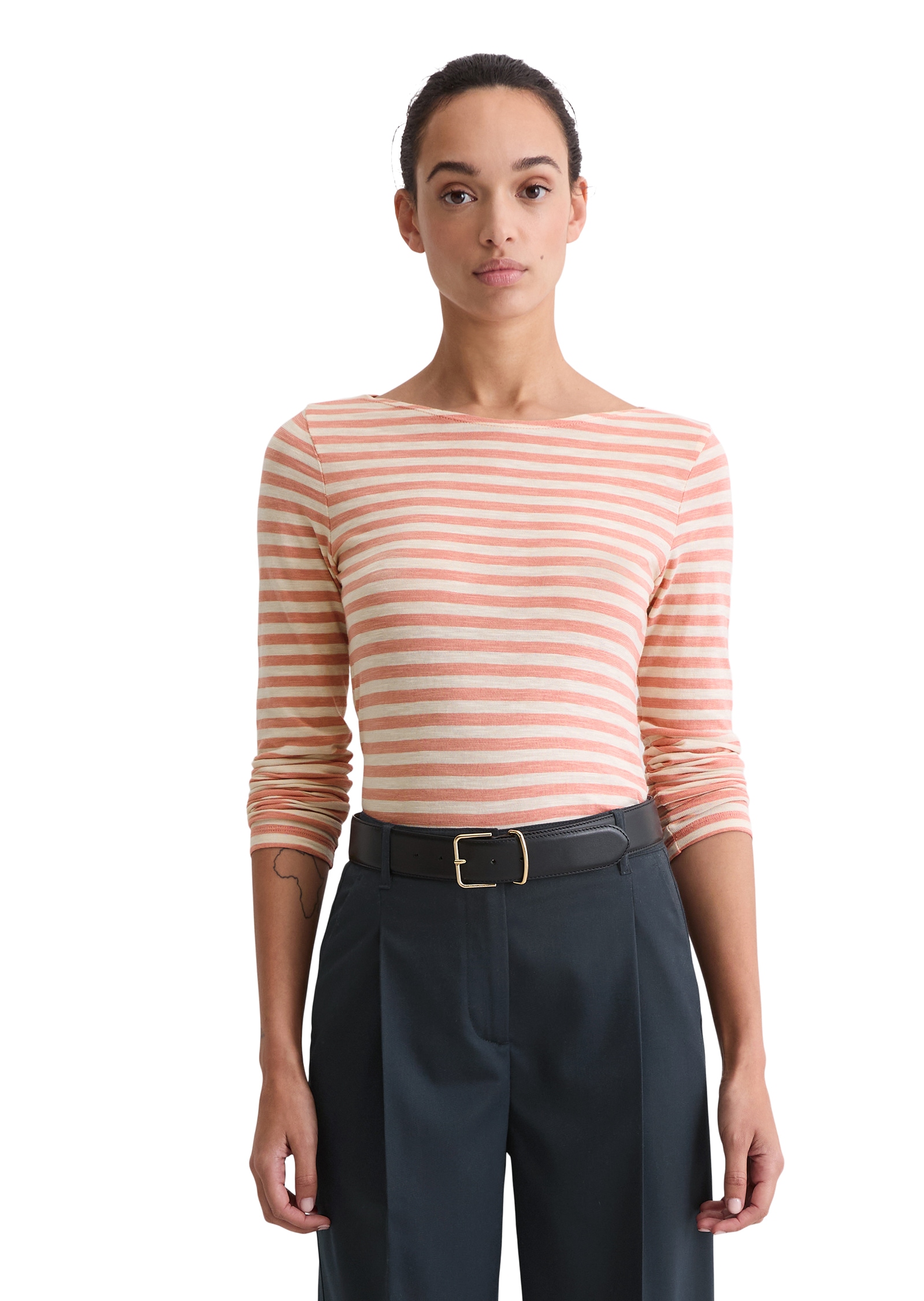 Marc O'Polo Langarmshirt im schönen Streifenmuster