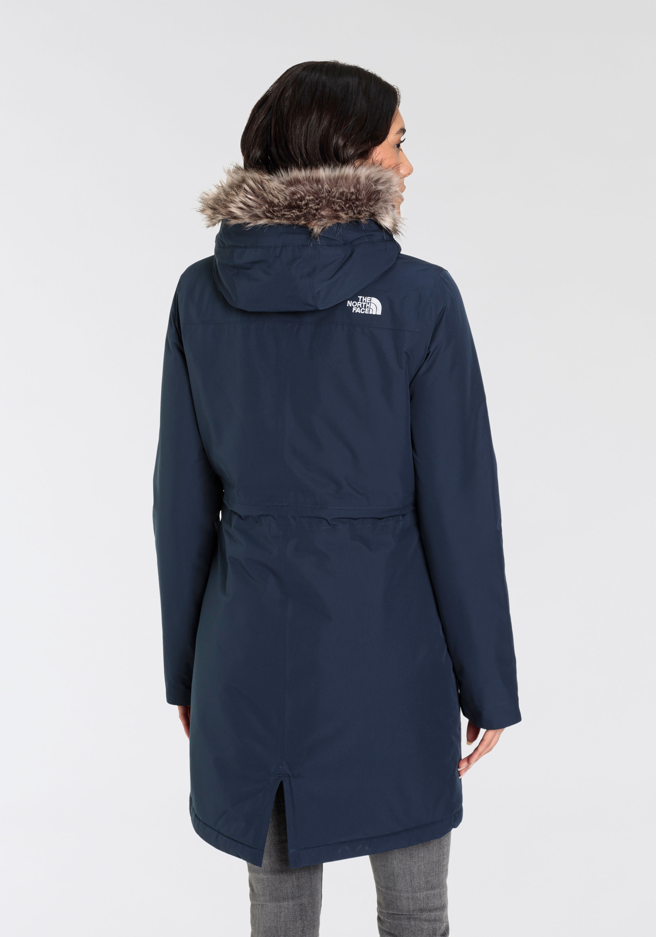 The North Face Funktionsparka »ZANECK PARKA«, mit Kapuze, recycelter Parka