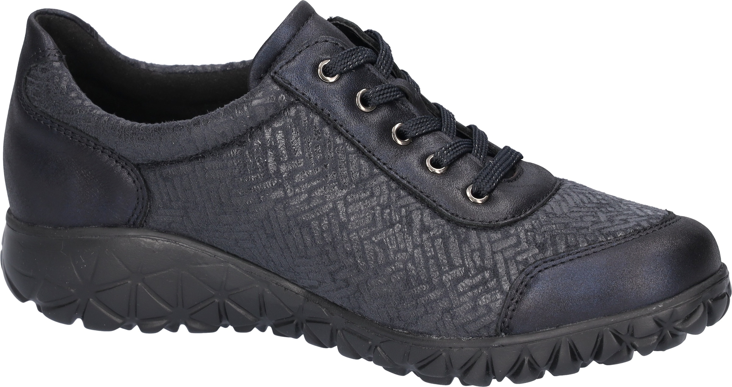 Waldläufer Sneaker »HAVY-Soft«, Freizeitschuh, Halbschuh, Schnürschuh in Komfortweite H (=sehr weit)