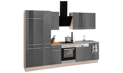 OPTIFIT Küchenzeile »Bern«, mit E-Geräten, Breite 300 cm, mit höhenverstellbaren Füßen kaufen