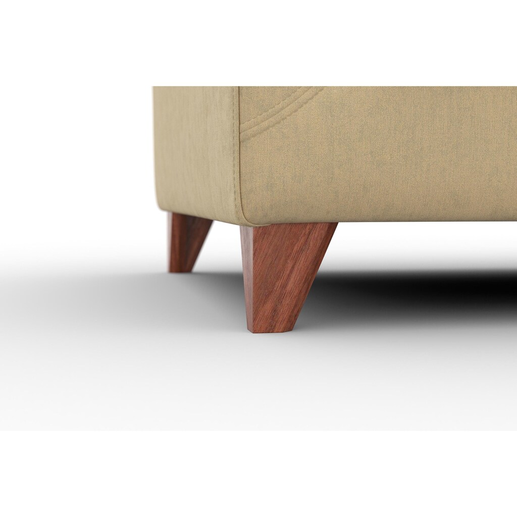 machalke® 3-Sitzer »amadeo«, mit geschwungenen Armlehnen, Breite 213 cm