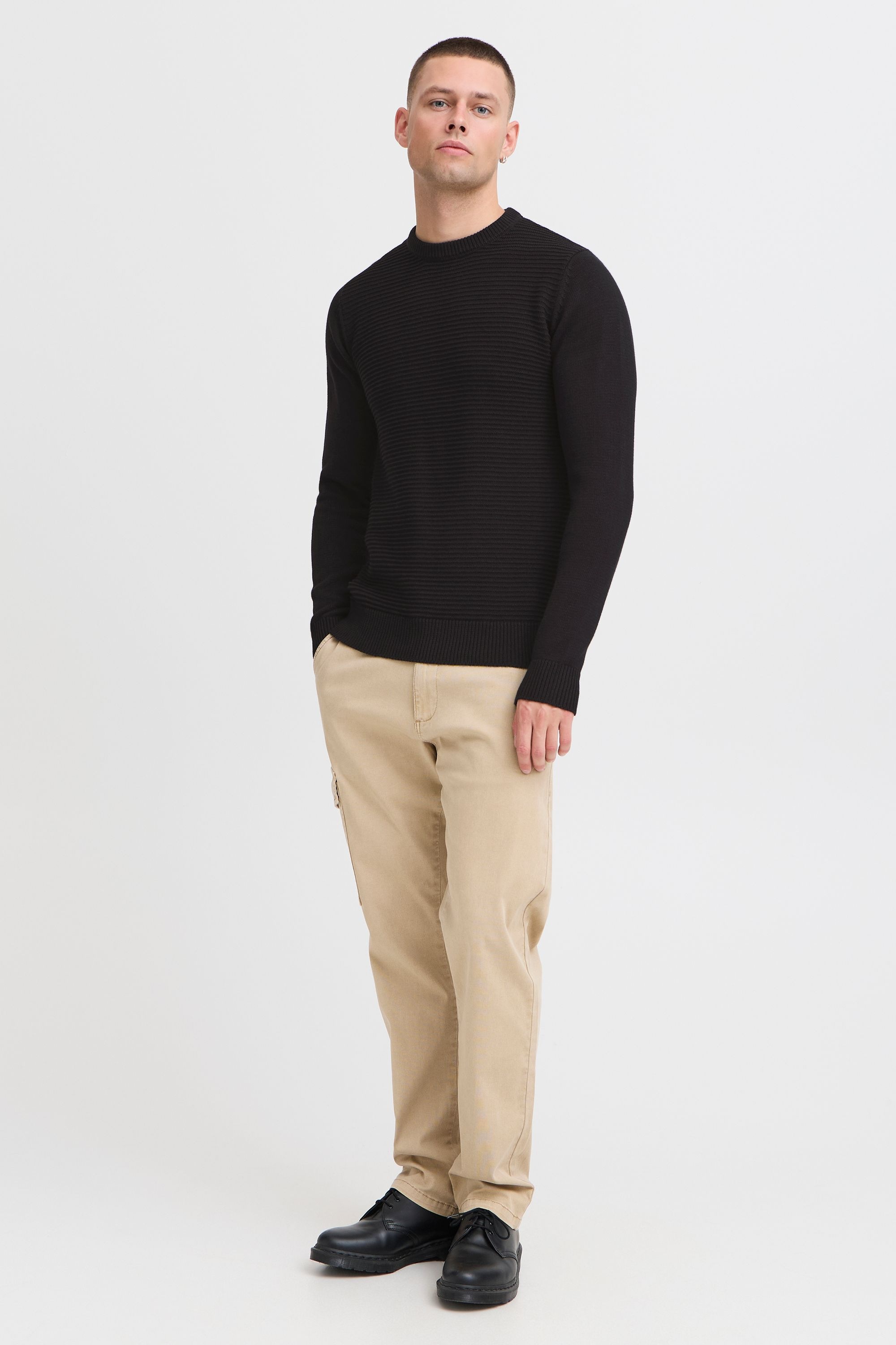 Indicode Strickfleece-Pullover »Strickpullover IDRicardo«