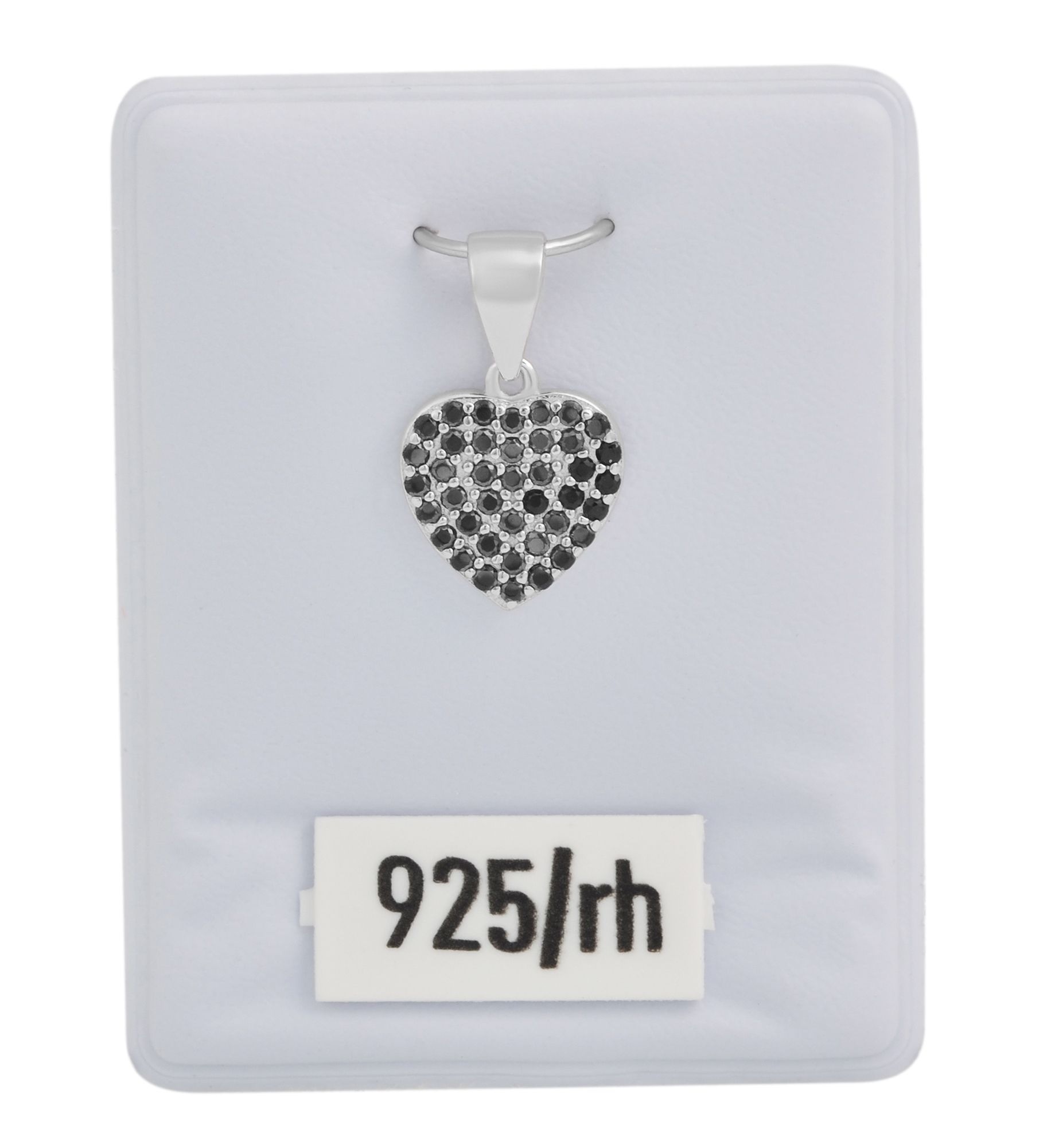 Adelia´s Herzanhänger »Damen Anhänger ¿ Herz Herzanhänger aus 925 Silber mit Zirkonia«