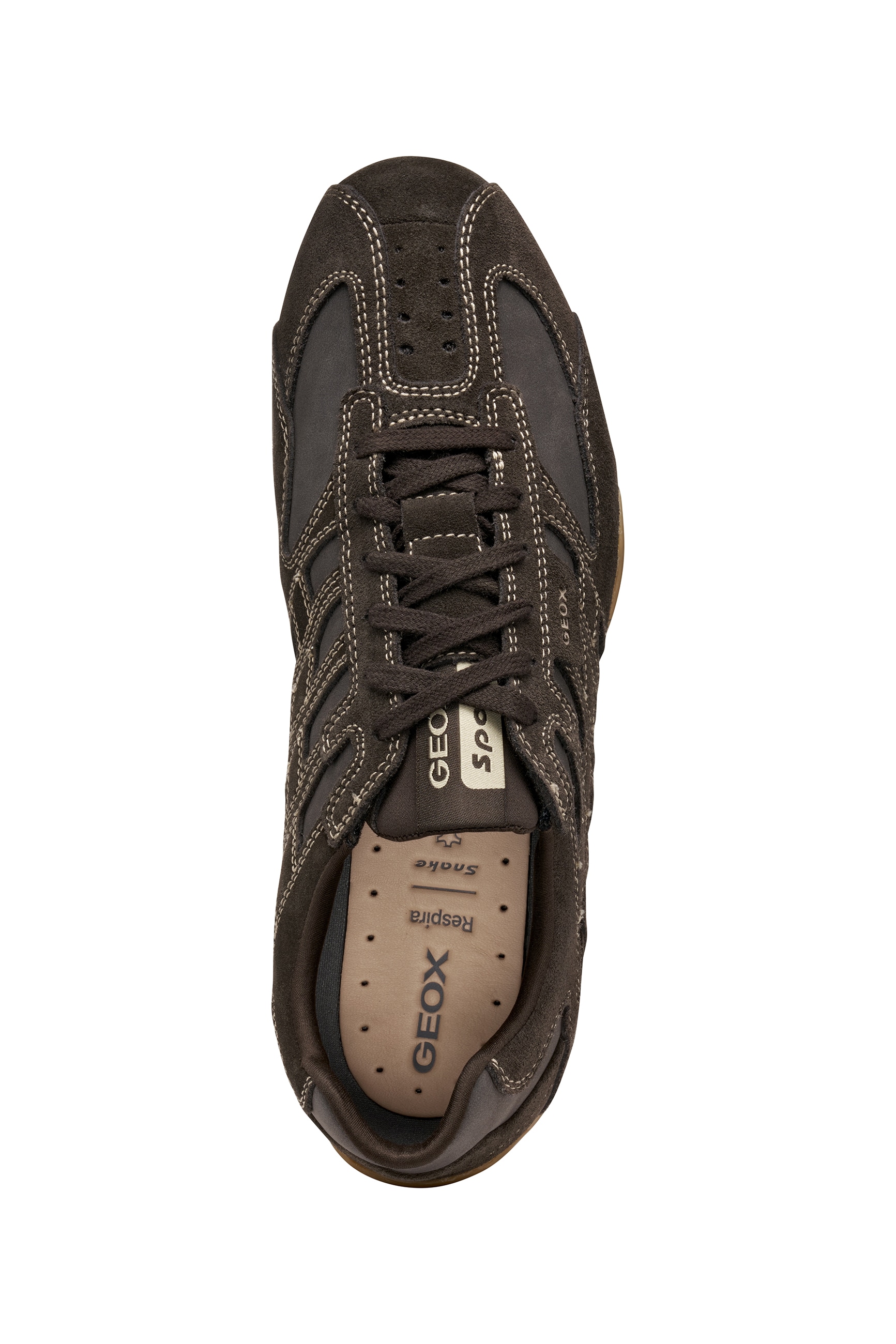 Geox Schnürschuh »U SNAKE ORIGINAL«, Schnürschuh, Freizeitschuh mit Geox Spezial Membrane