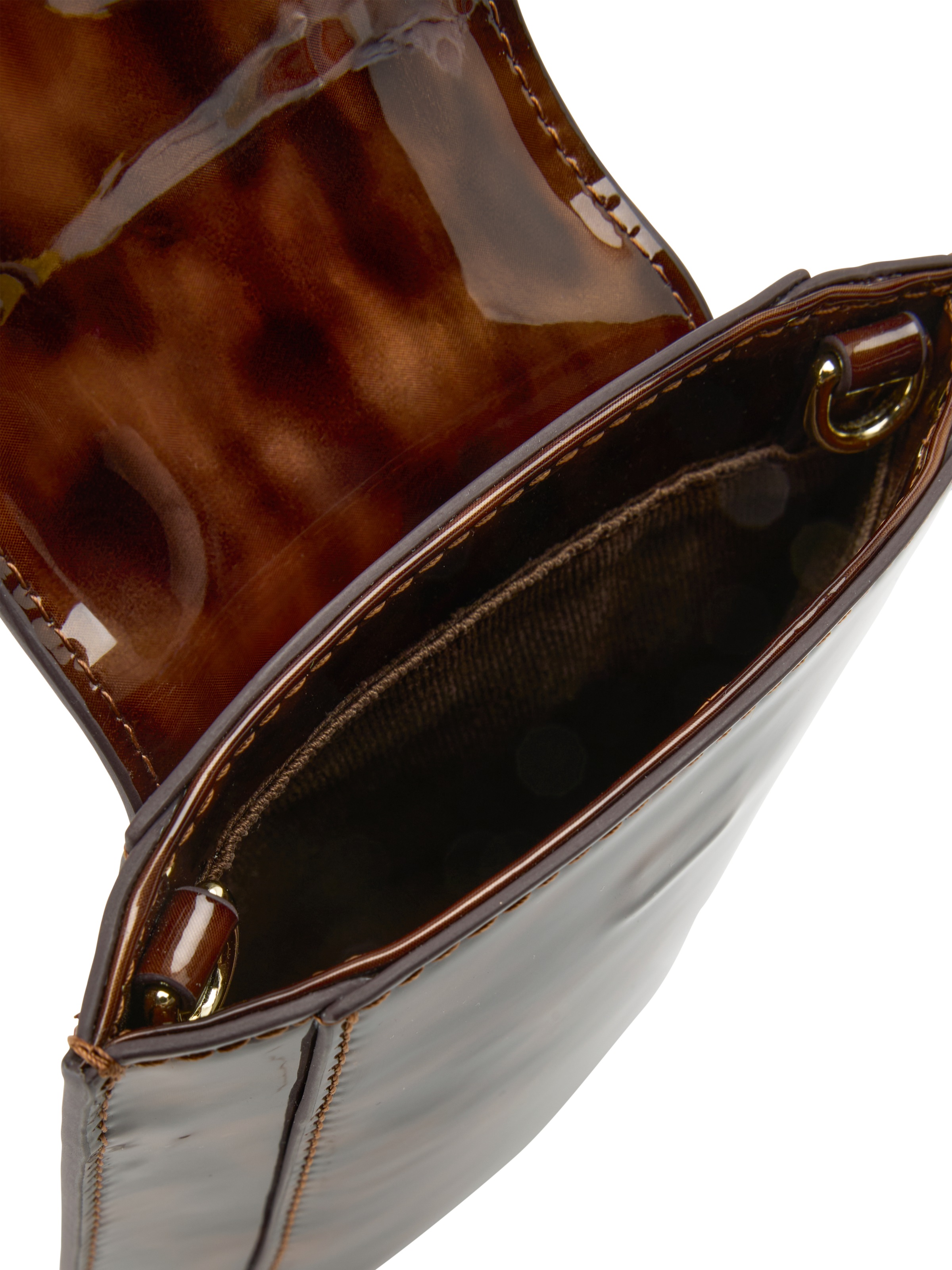 Marc Cain Mini Bag Damen Handtasche, Handytasche mit Logoschriftzug