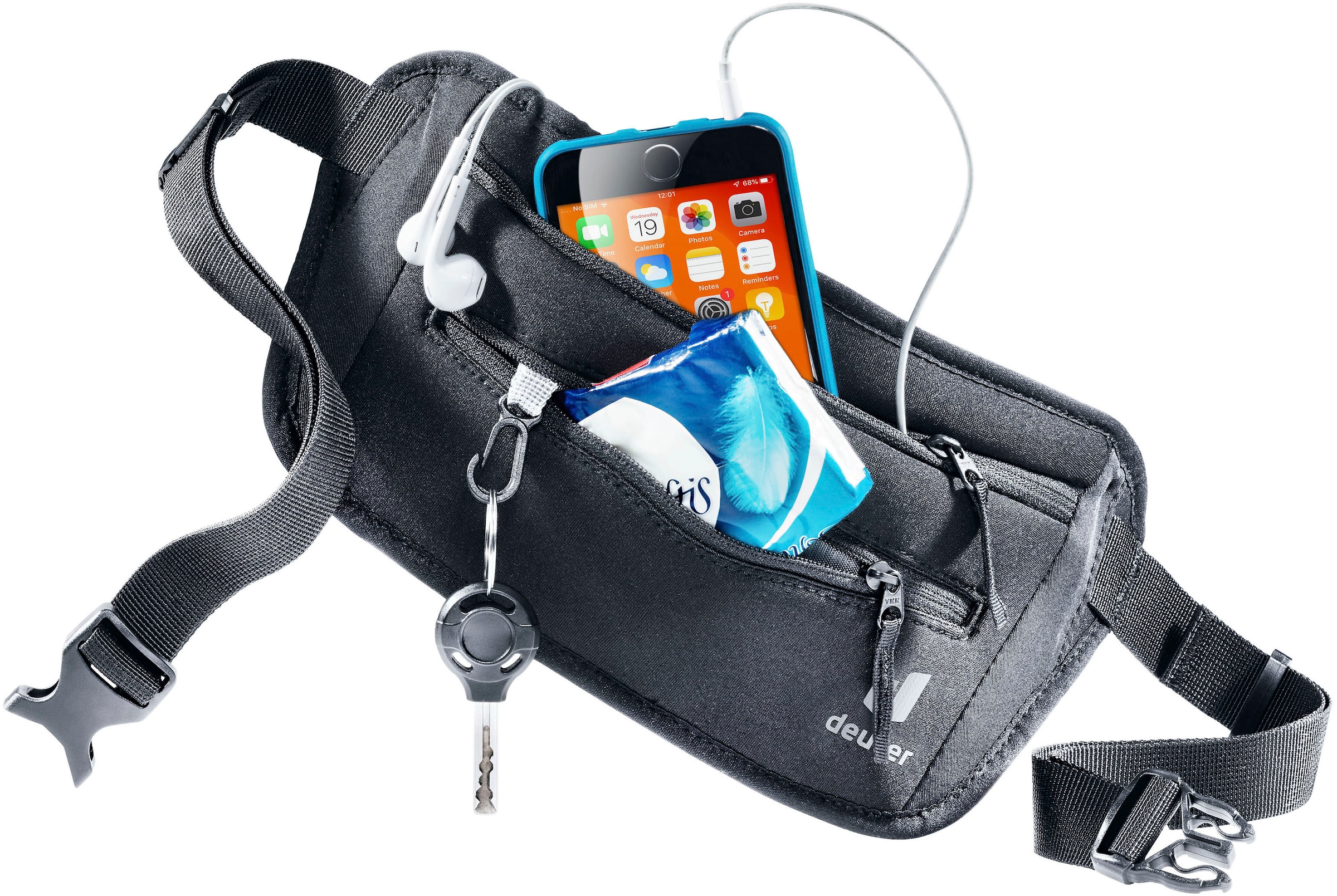 deuter Bauchtasche »3900721 7000 Neo Belt II, black«