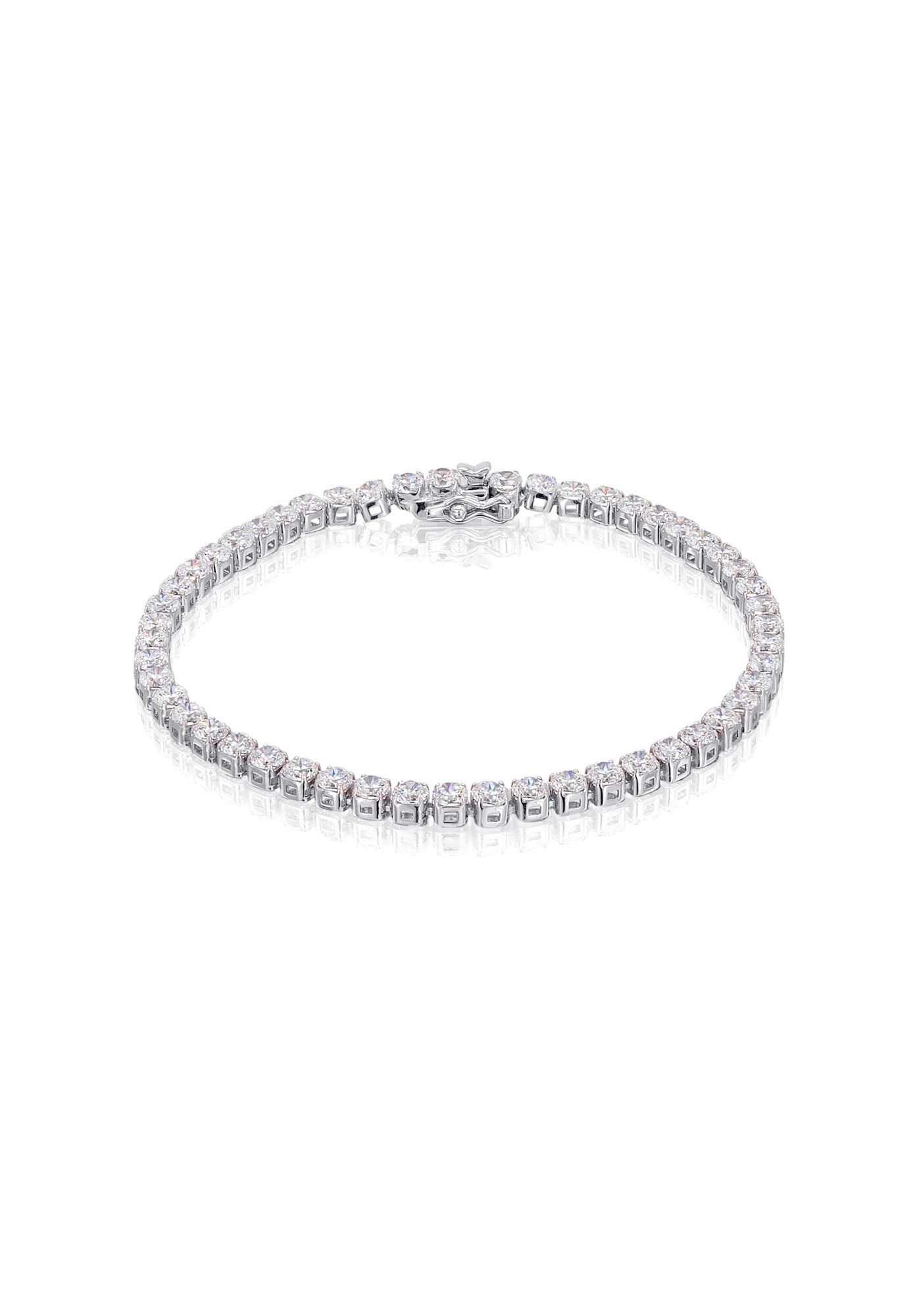 ONE ELEMENT Silberarmband »Zirkonia Armband aus 925 Silber  17 cm«