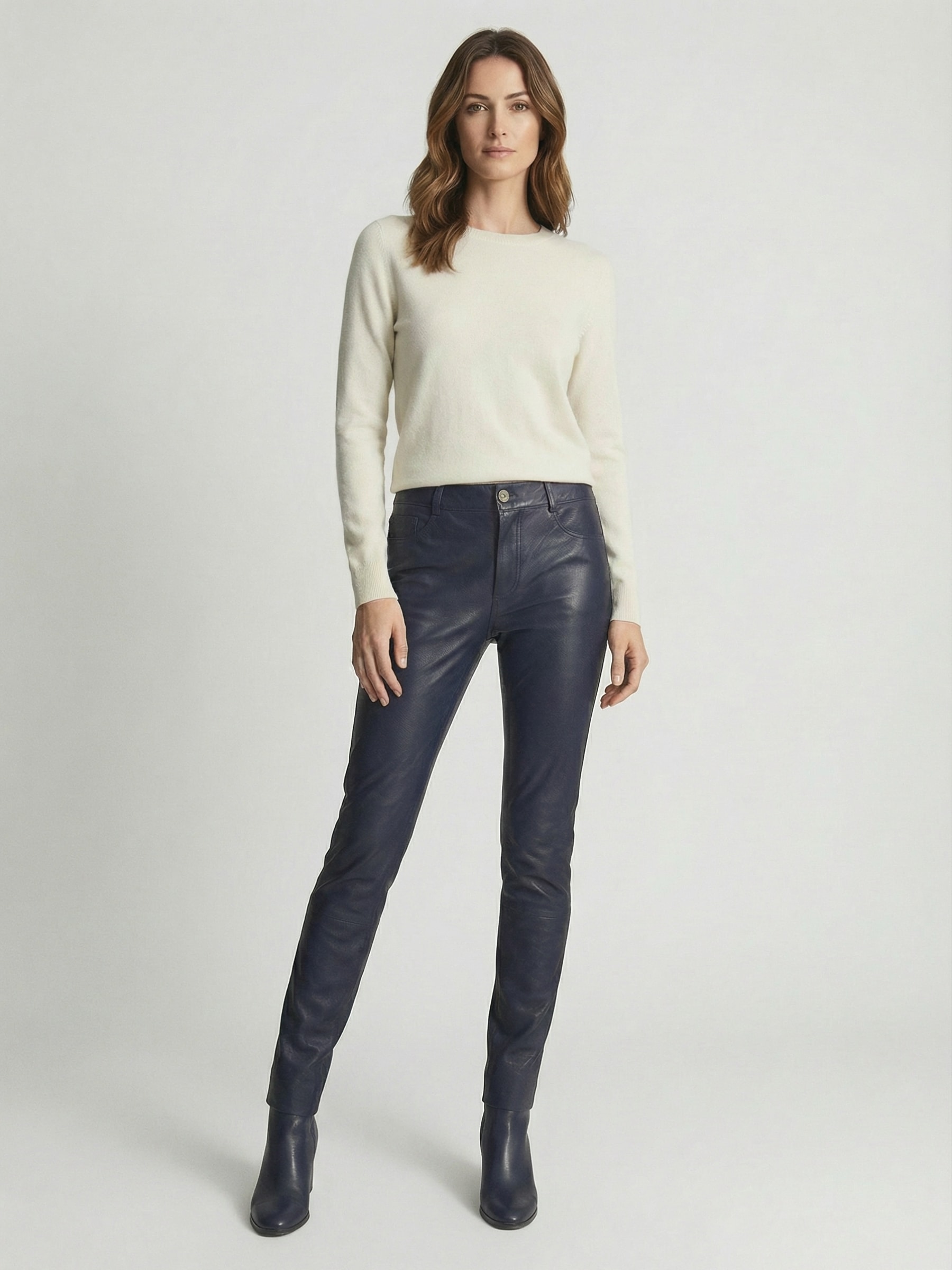 RICANO 5-Pocket-Hose »Lederhose PND (Stretch)«  Handgefertigt aus echtem Leder