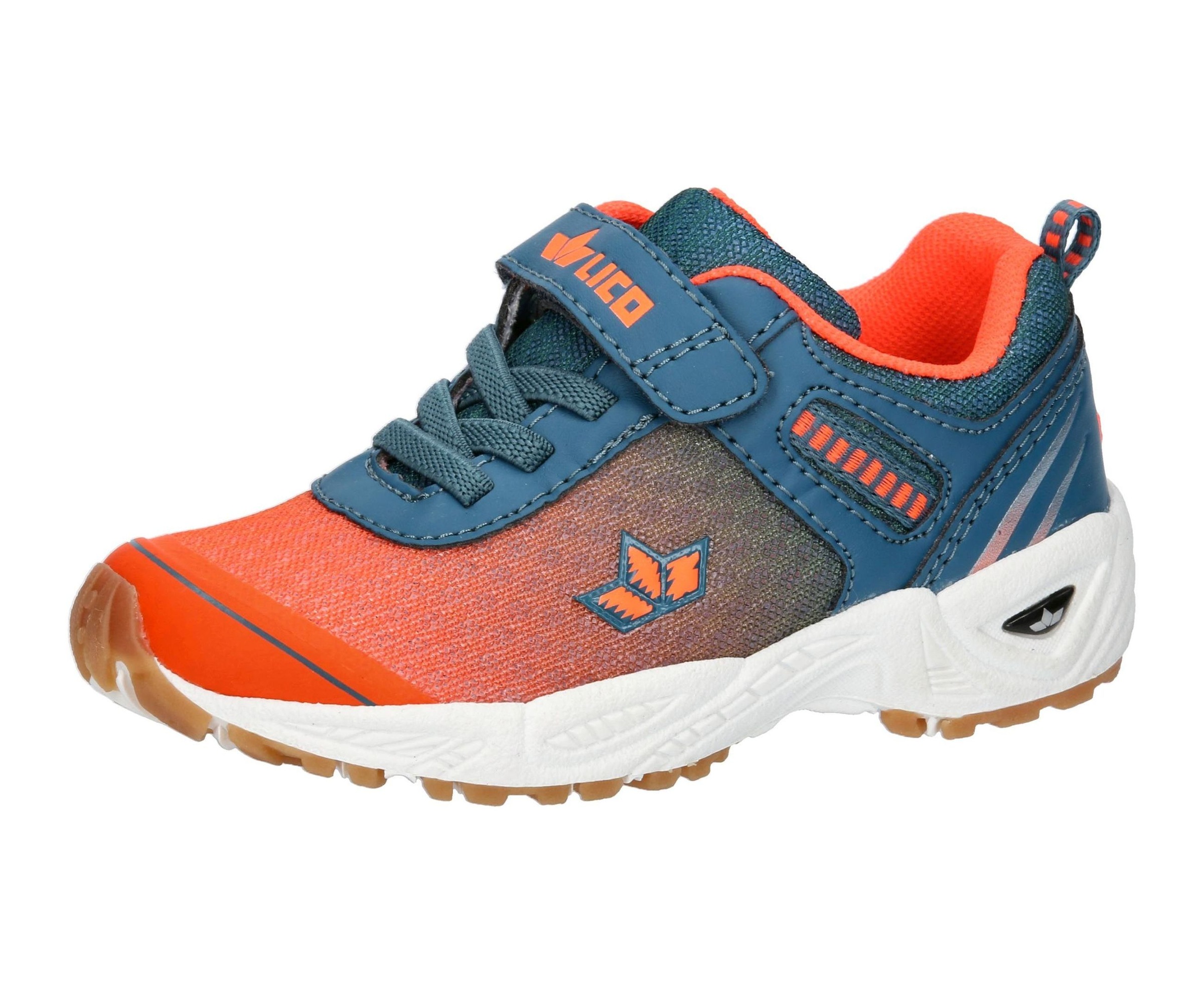 Lico Hallenschuh »Sportschuh Barney VS« in orange, Größe 37