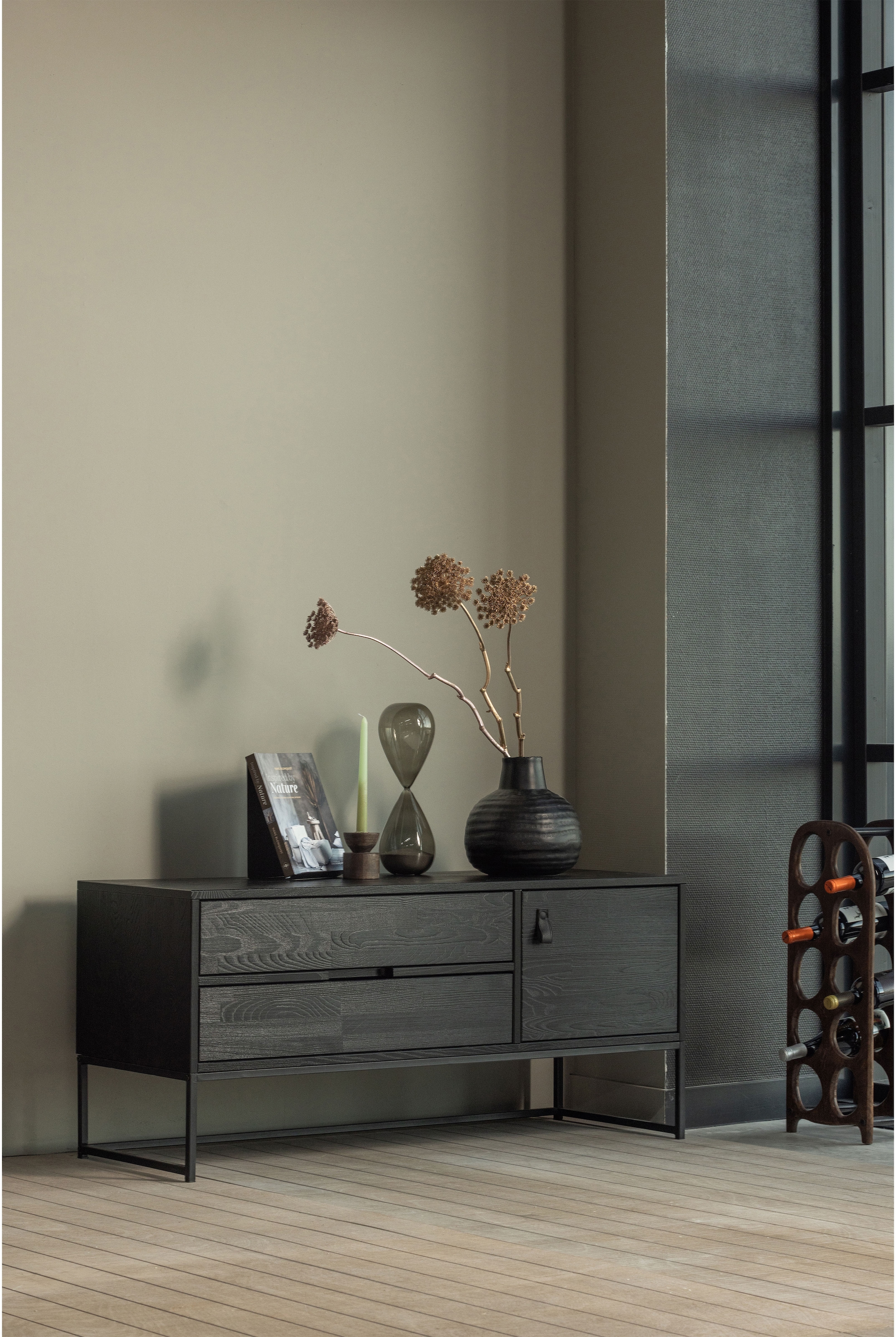 WOOOD Lowboard »WOOOD SILAS TV-MÖBEL« Silas TV-Möbel von WOOOD aus FSC-Kiefer mit modernem Design