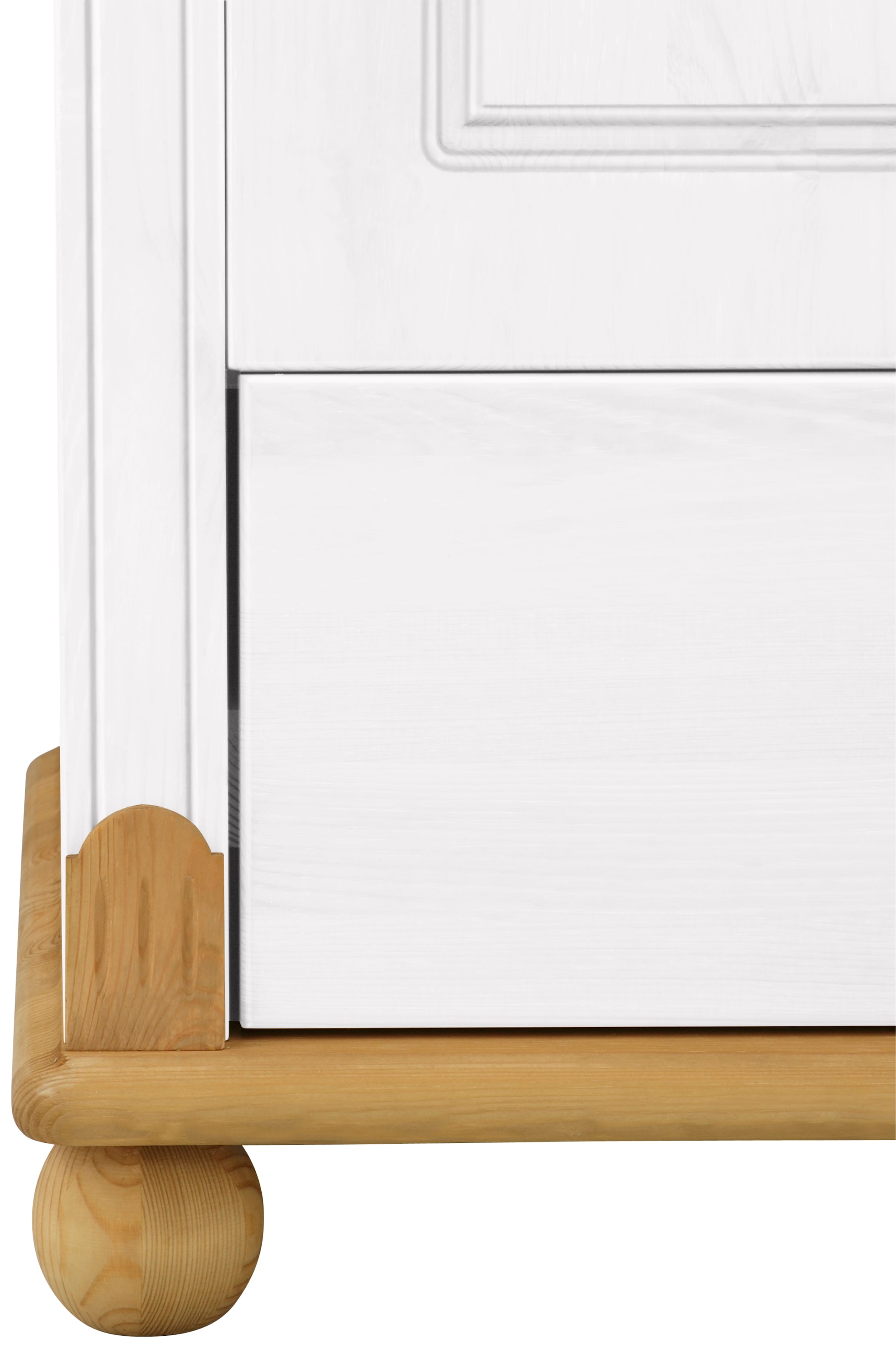 Home affaire Kleiderschrank »Tessin«, Breite 152 cm, Kiefer massiv, inkl.  Spiegel kaufen bei OTTO