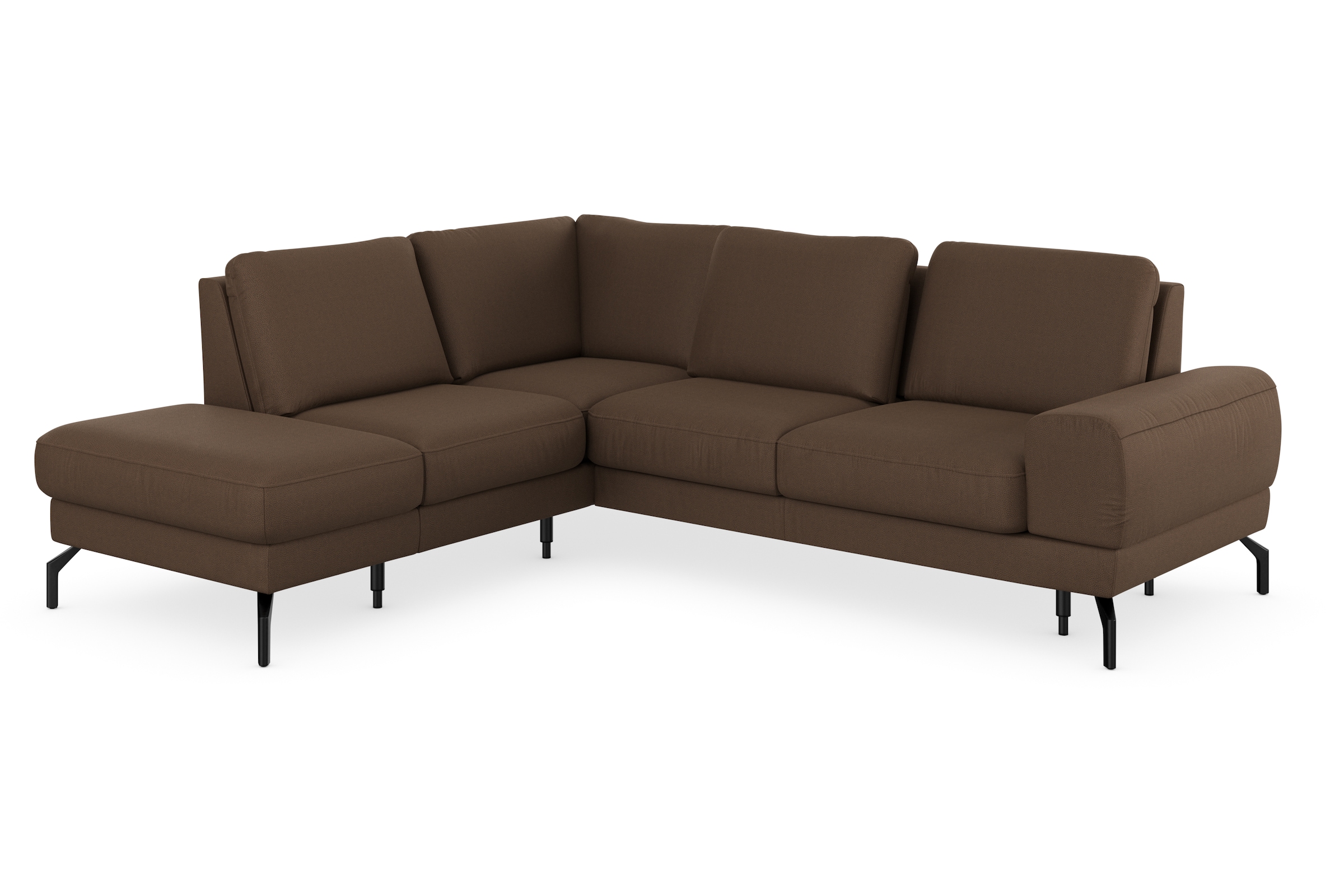sit&more Ecksofa »Cinturo L-Form«, inklusive Sitztiefenverstellung und Federkern, Sitzhöhe 48 cm