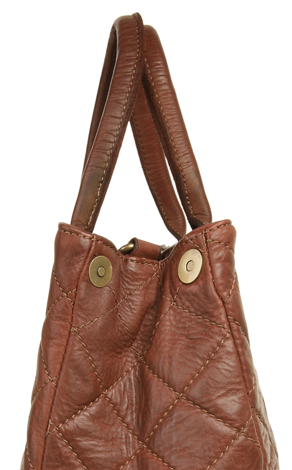 Samantha Look Henkeltasche, echt Leder, Made in Italy