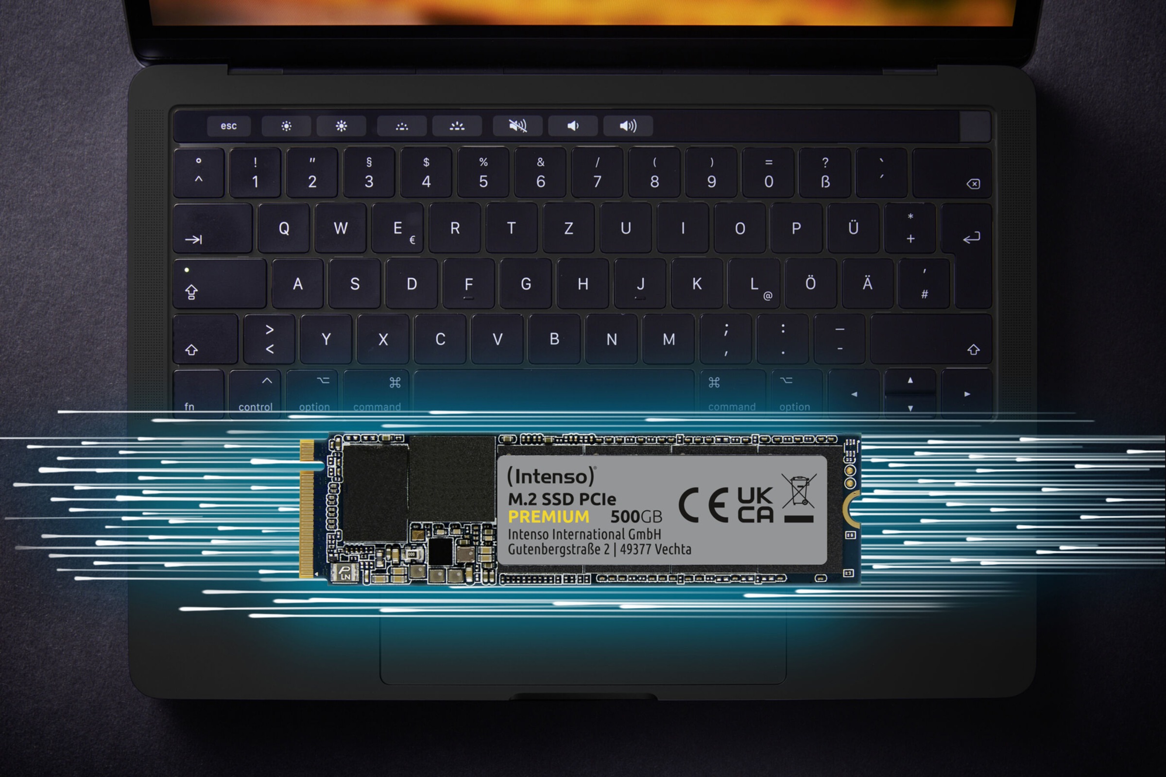 Intenso interne SSD »Premium 2TB«, Anschluss M.2 PCIe 3.0