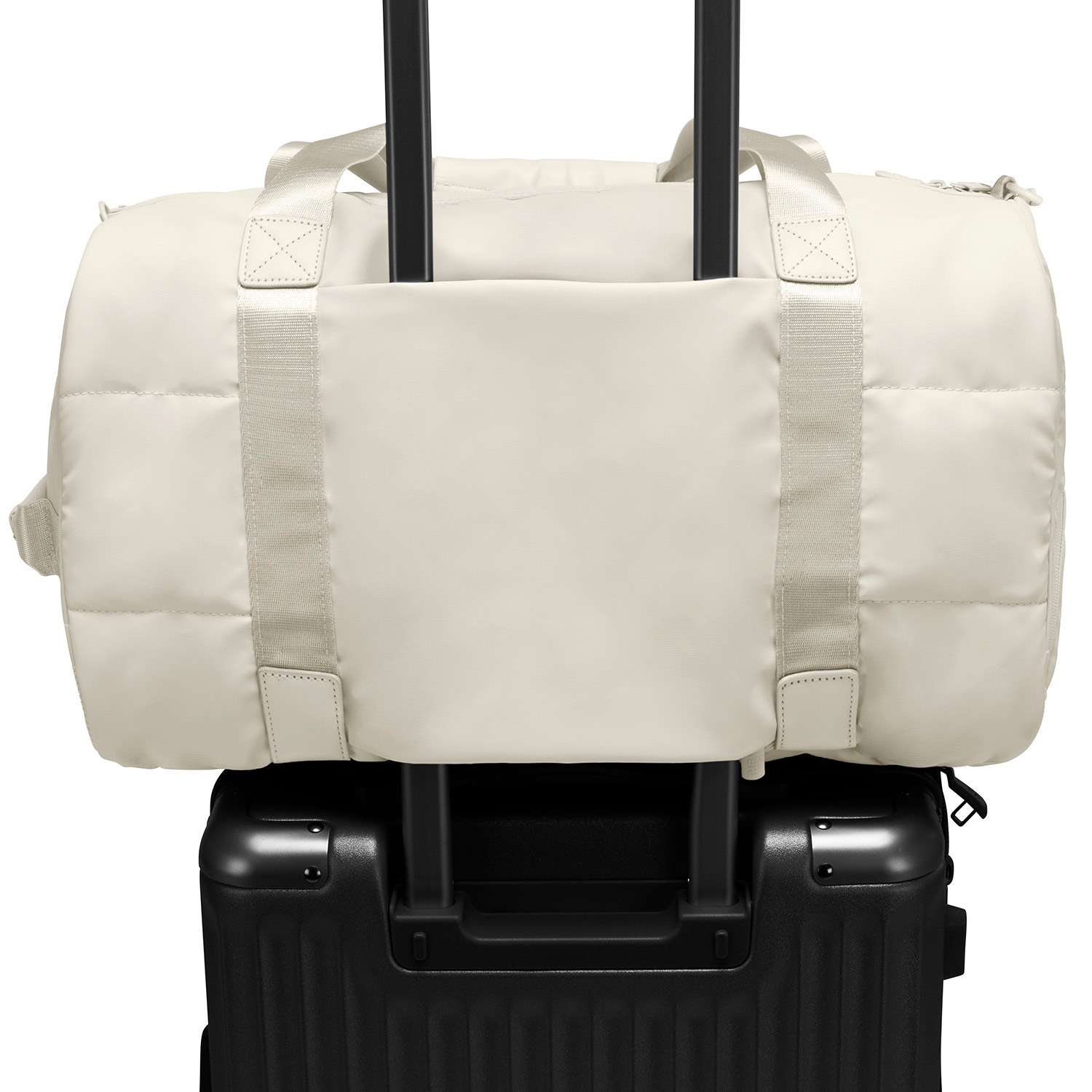 Heys Reisetasche »The Puffer Duffle Bag«, Weekender Duffle Bag Schuhfach Aufstecksystem