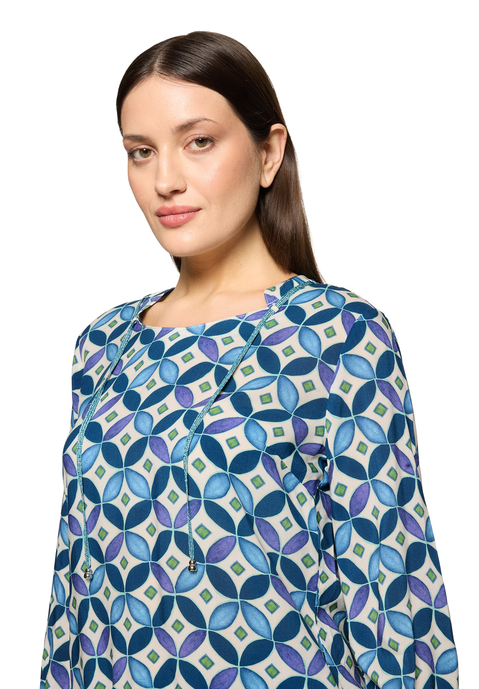 Cartoon Klassische Bluse »Blusenshirt mit Schnürung«