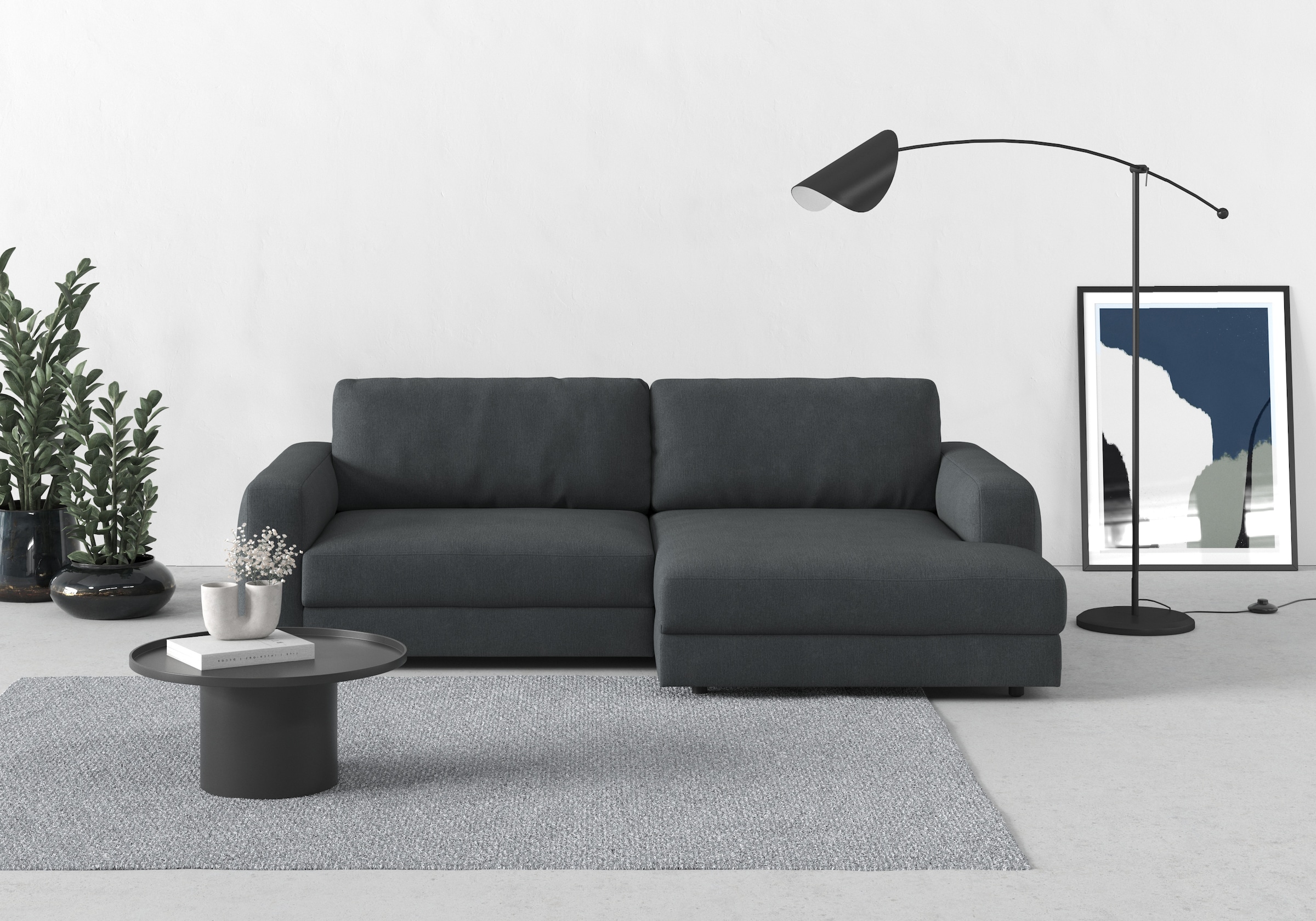 TRENDMANUFAKTUR Ecksofa »Bourbon«, (2 St.), mit extra hohem Sitzkomfort, auch in Cord erhältlich
