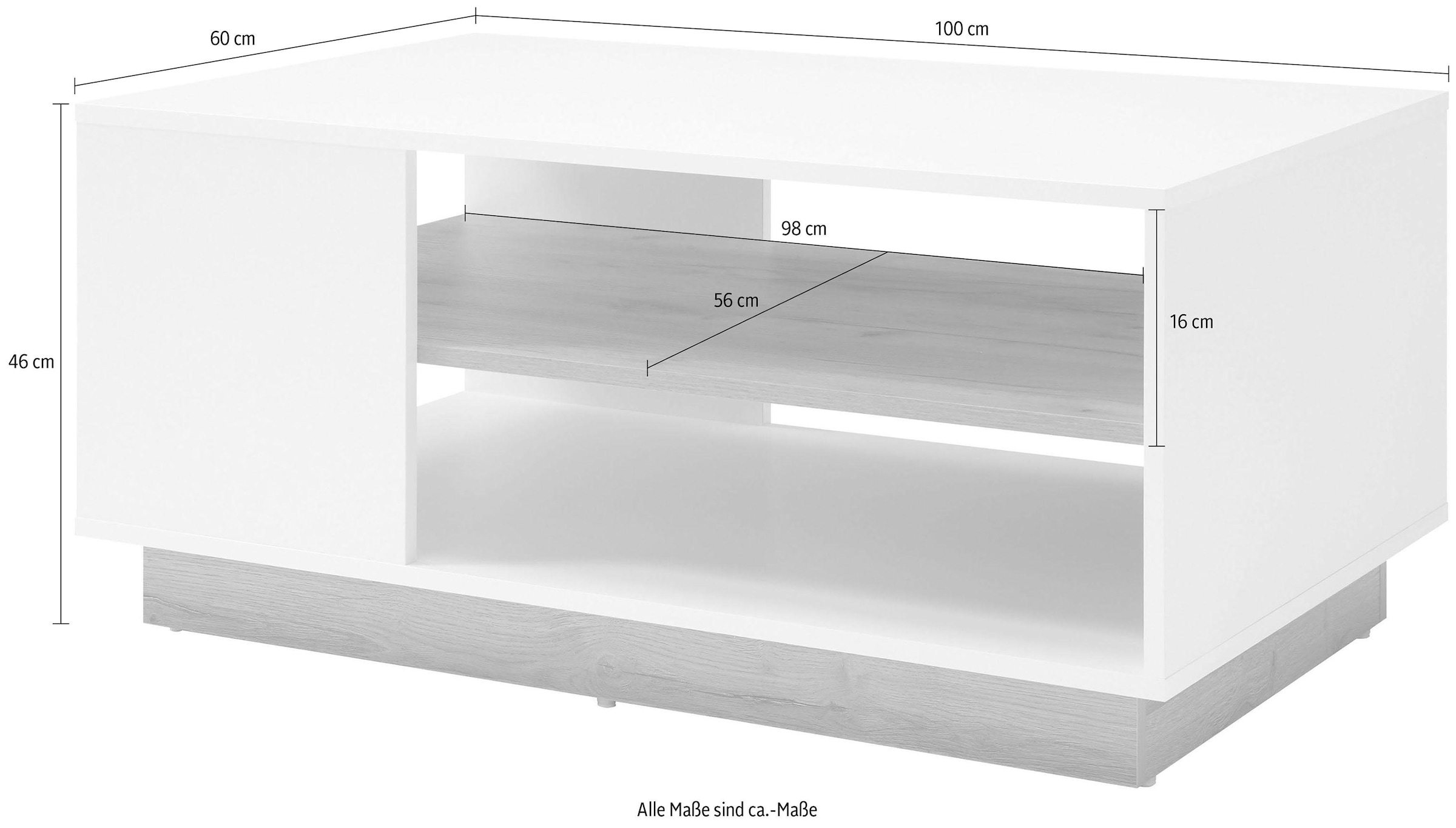 INOSIGN Couchtisch »Clair«, Breite 100 cm