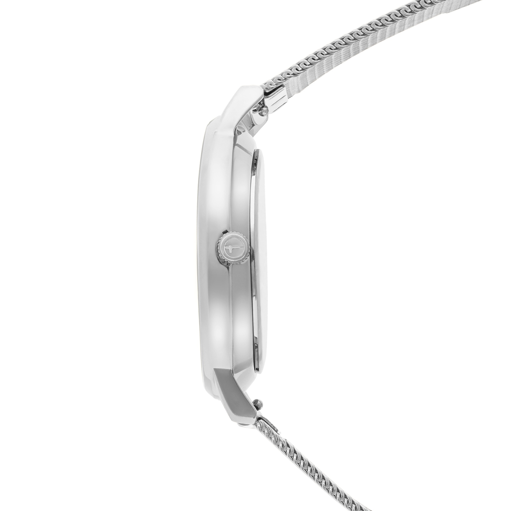 Tamaris Quarzuhr Armbanduhr, Damenuhr, Edelstahlarmband, analog, Zirkonia (synth.)