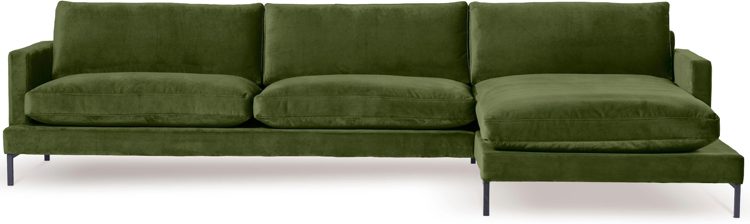 andas Ecksofa »Welland« Ecksofa »Welland« in Knautsch-Optik mit Metallfüßen