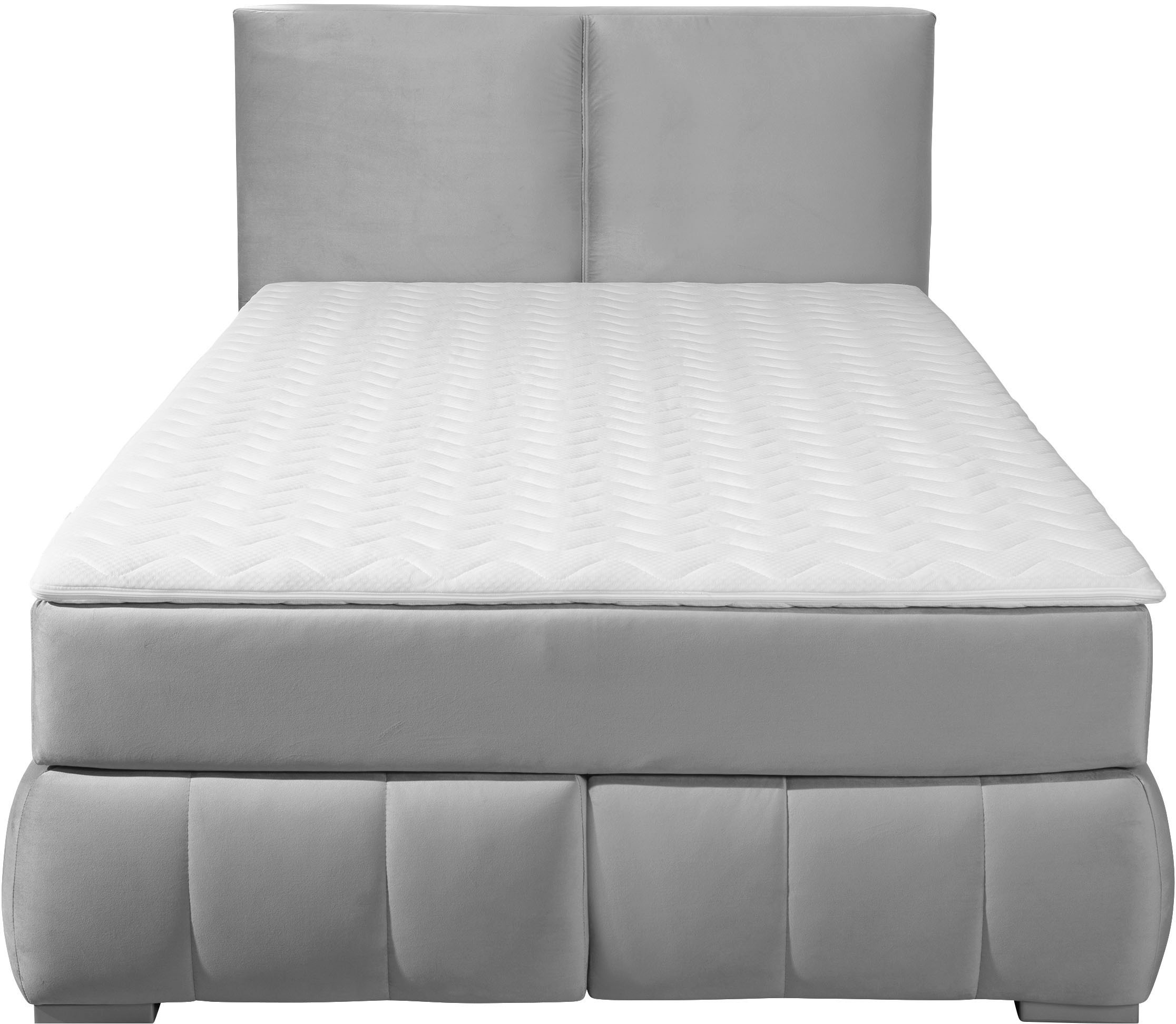 Guido Maria Kretschmer Home&Living Boxspringbett »Wehma«, inkl. Topper in 3 verschiedenen Matratzen, auch in Samtstoff