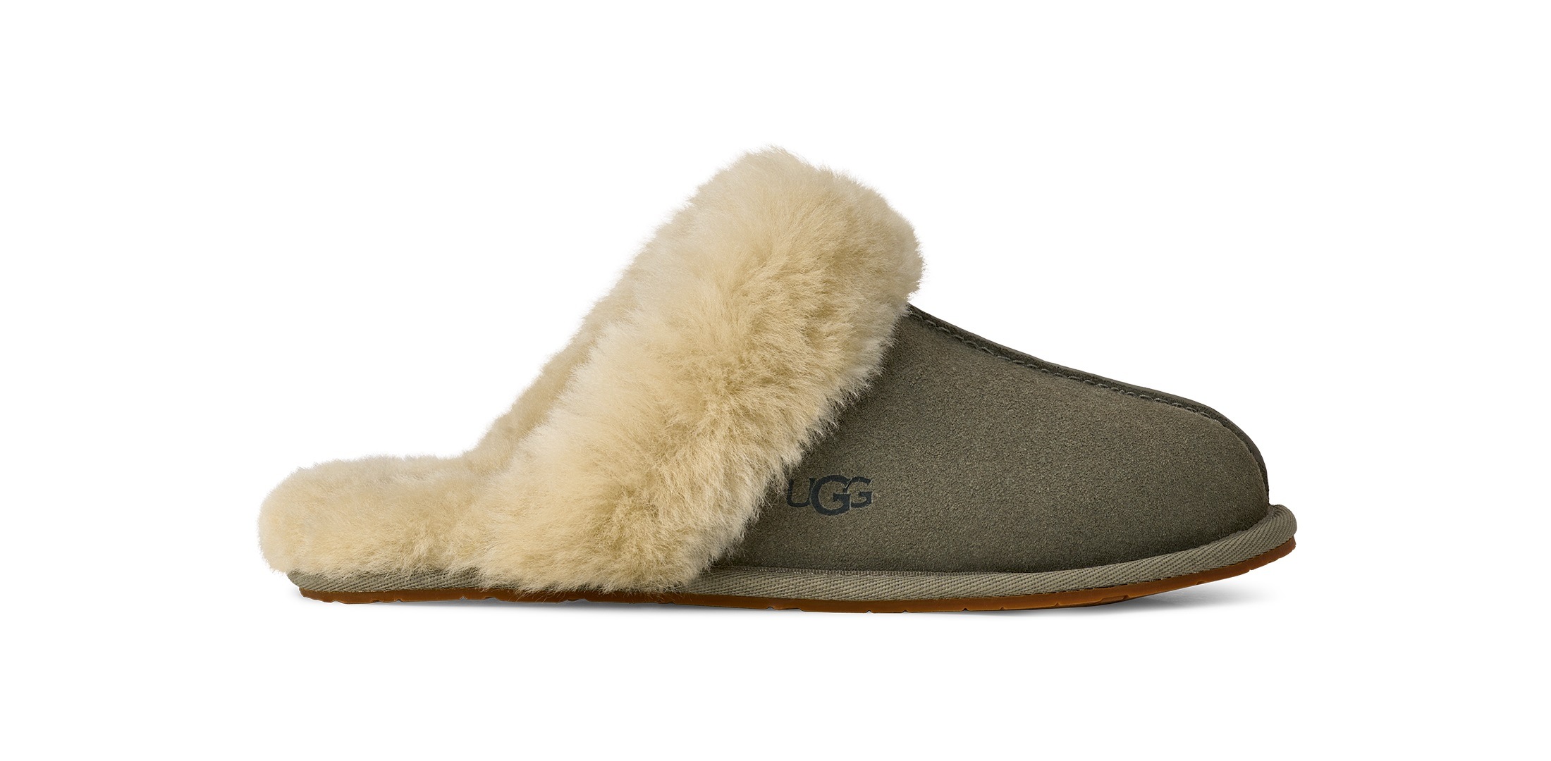 UGG Hausschuh »Scuffette II«, Homeslippers, Hausschuh mit kuscheligem Fellimitat-Kragen