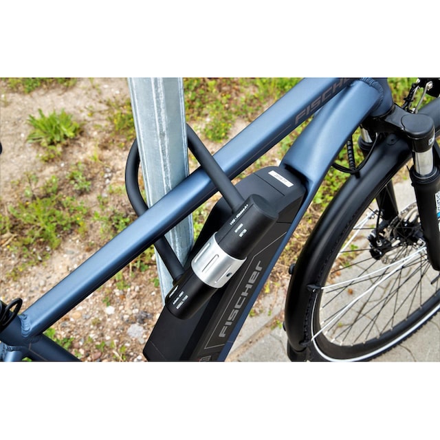FISCHER Fahrrad Bügelschloss »FISCHER Bügelschloss inkl. Halterung«,  (Packung, 5 tlg., mit Halterung) online kaufen bei OTTO