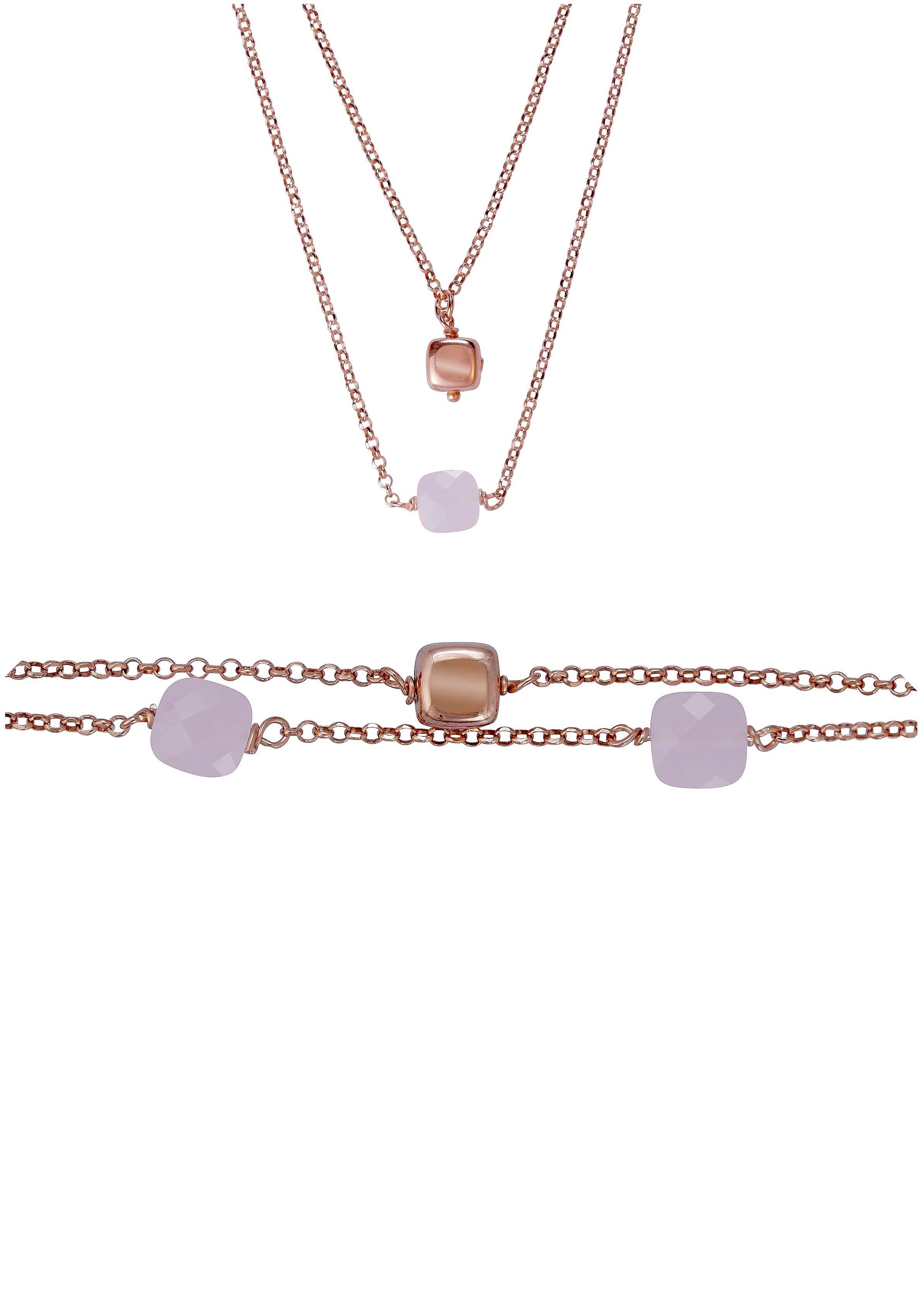 ORPHELIA Ketten und Armband Set »SET-7432«