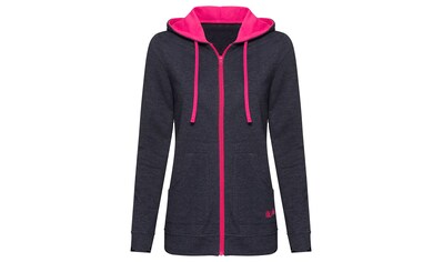 und Sweatjacke, Bündchen, Online OTTO H.I.S Loungeanzug breiten im Shop mit Stehkragen