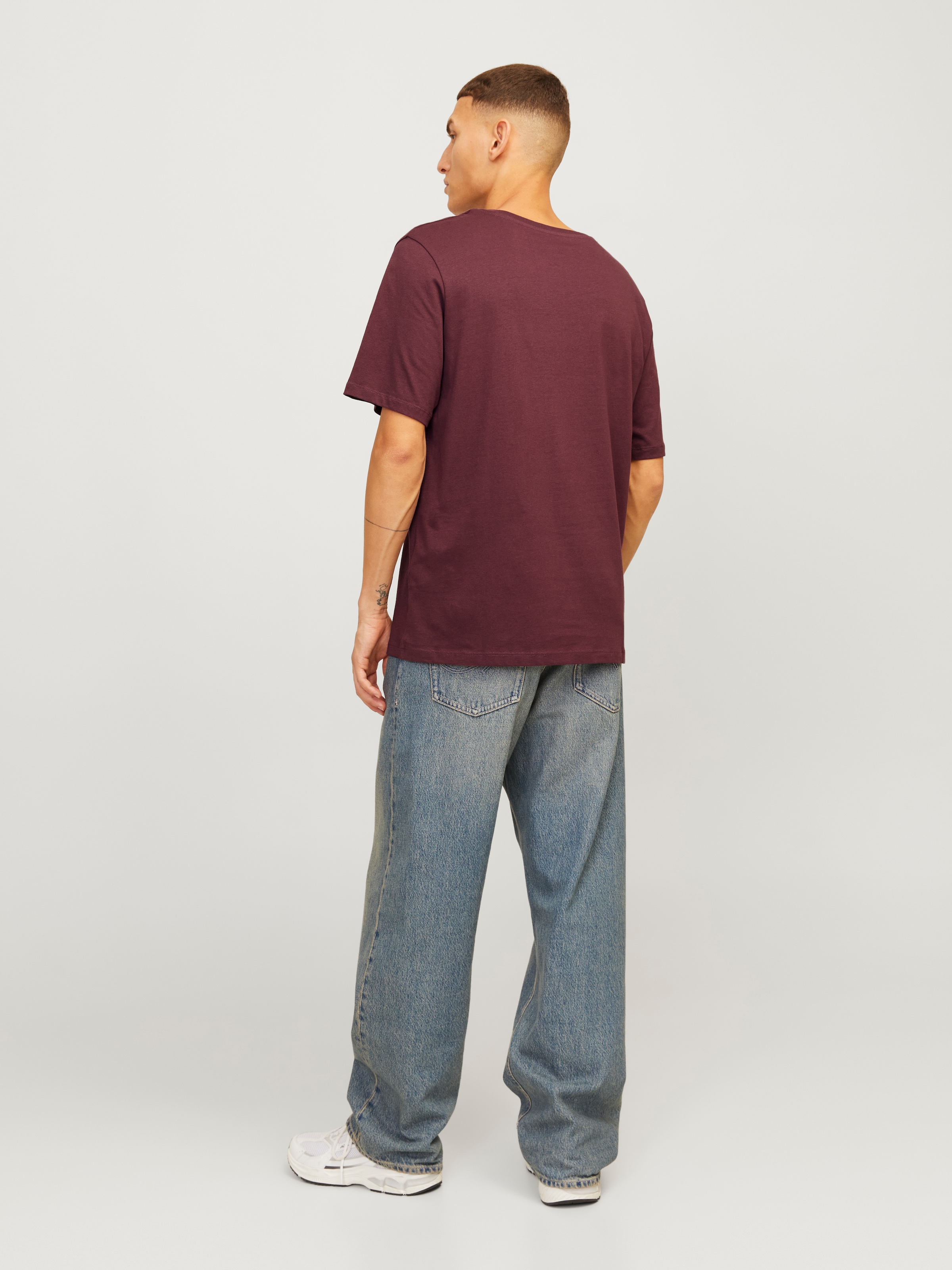 Jack & Jones Rundhalsshirt »JJJEANS TEE SS O-NECK«