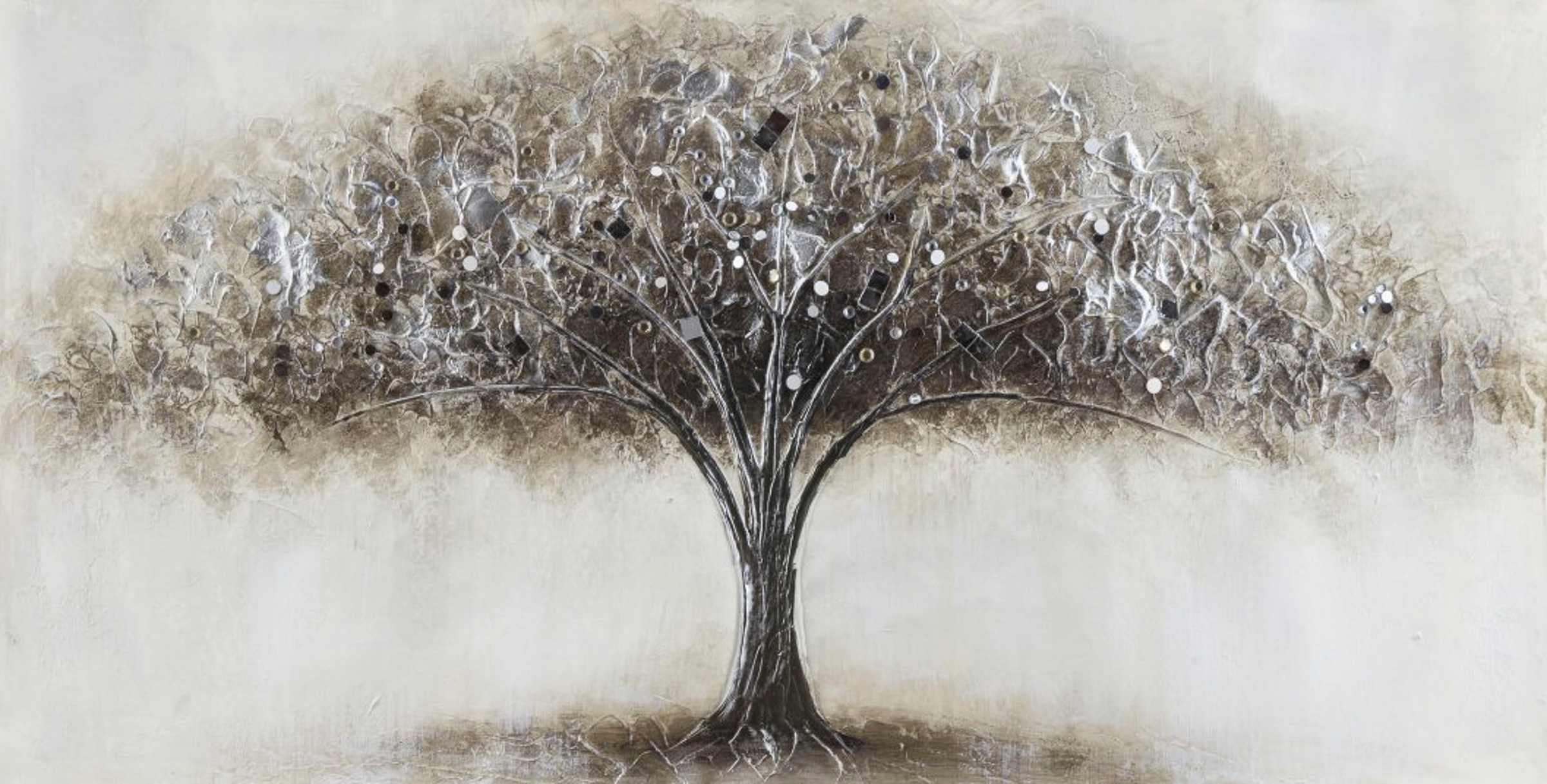 Spiegelprofi GmbH Ölbild »Tree II«, (1 St.), jedes Bild ein Unikat, handgearbeitet kaufen