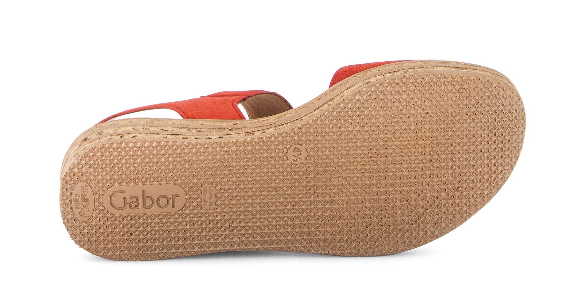 Gabor Keilsandalette  , Riemchensandale, Sommerschuh mit modischer Zierschnalle