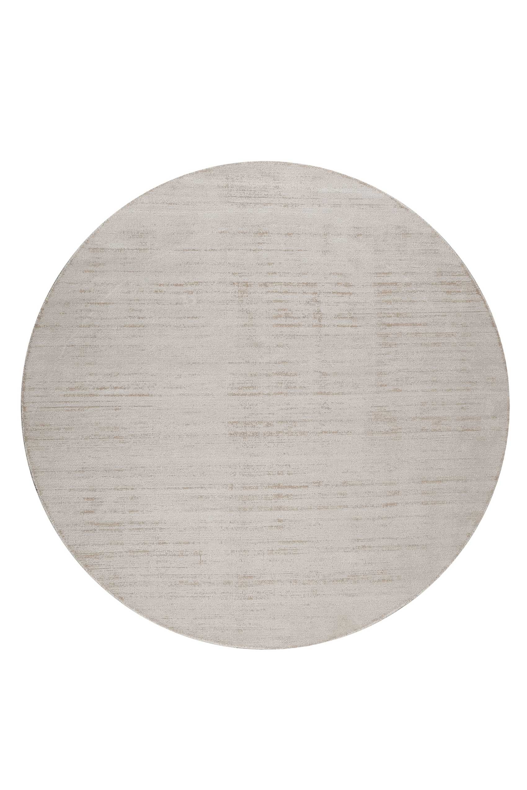 Esprit Teppich »Gil,  ESP-39954«, rund, 8 mm Höhe, handgewebt, seidig glänzend, schimmernde Farbbrillianz, Melangeeffekt
