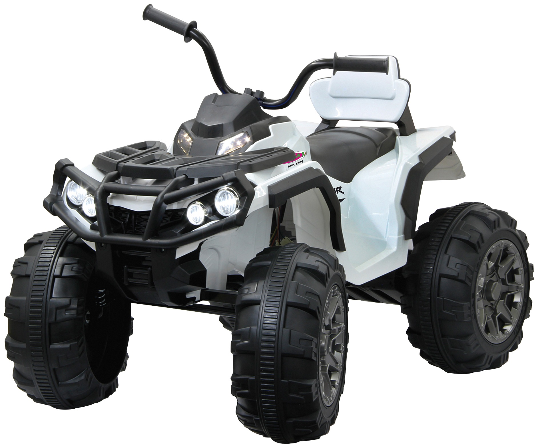 Jamara Elektro-Kinderauto »Ride-on Protector ElektroKinderquad« ab 3 Jahren bis 35 kg in weiß