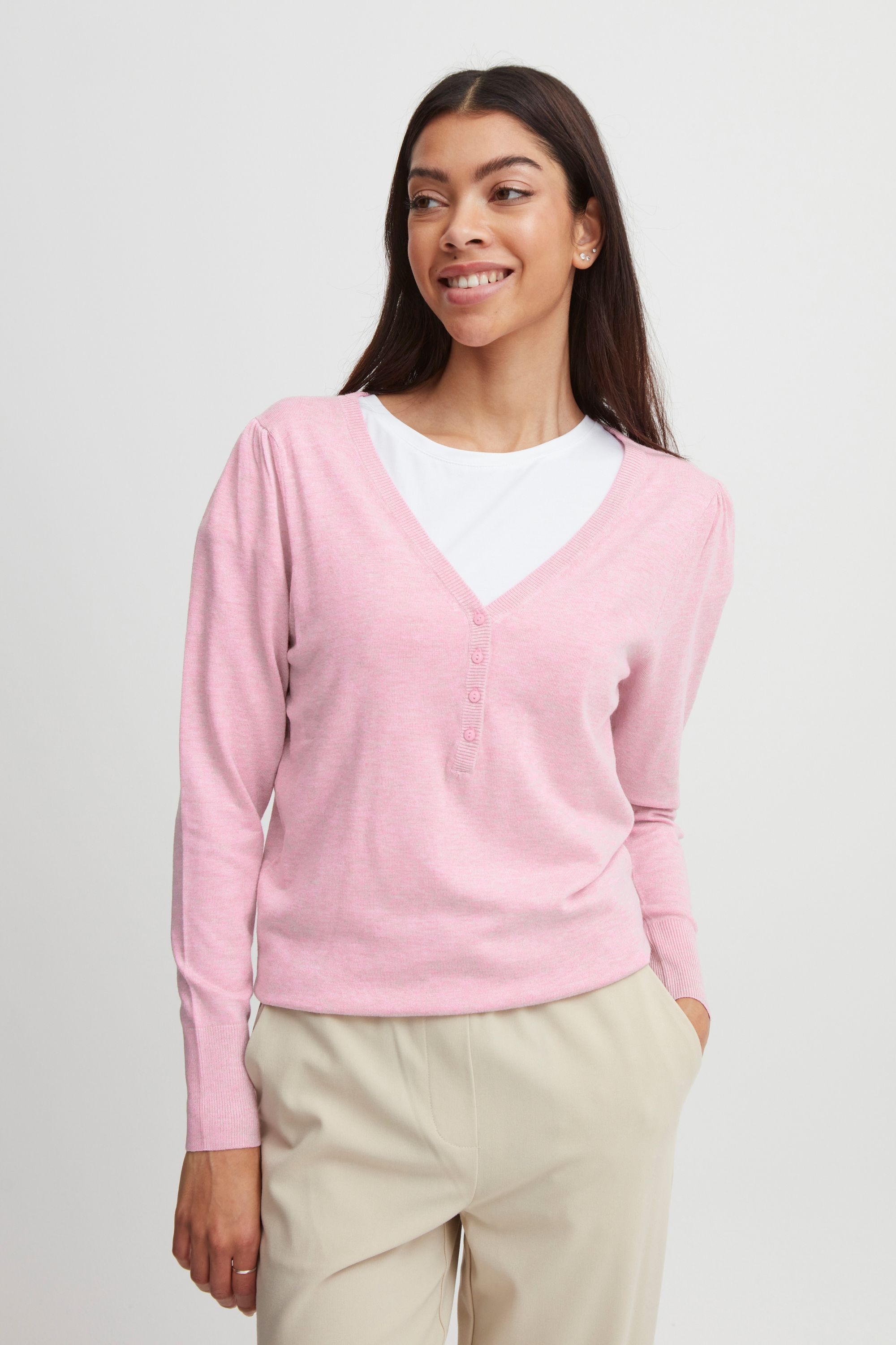 b.young Strickfleece-Pullover »Strickpullover BYMmpimba«